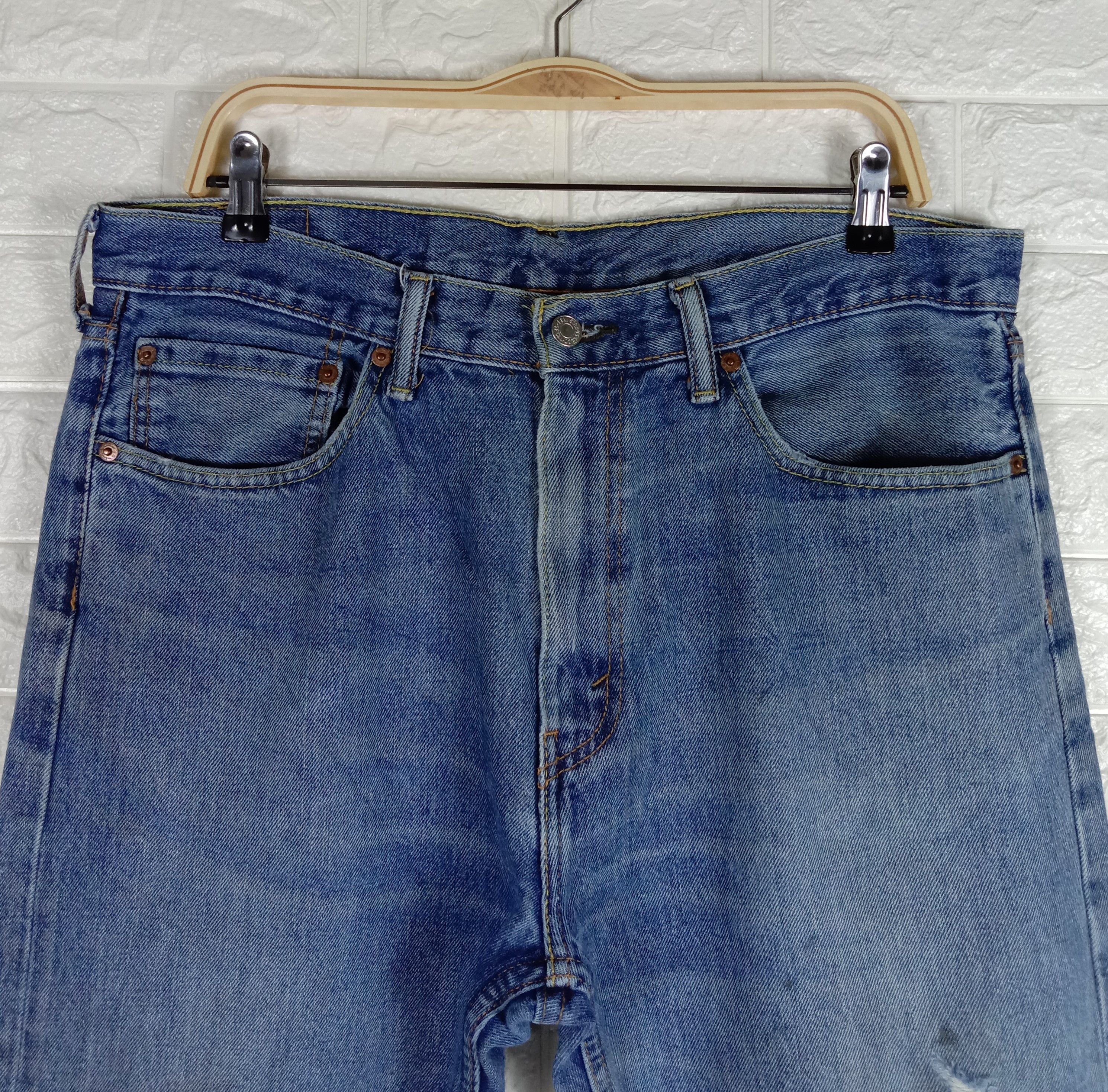 Levi's Vintage Levi's 505 Jeans Regular Fit Denim Size US 36 / EU 52 - 2 Thumbnail