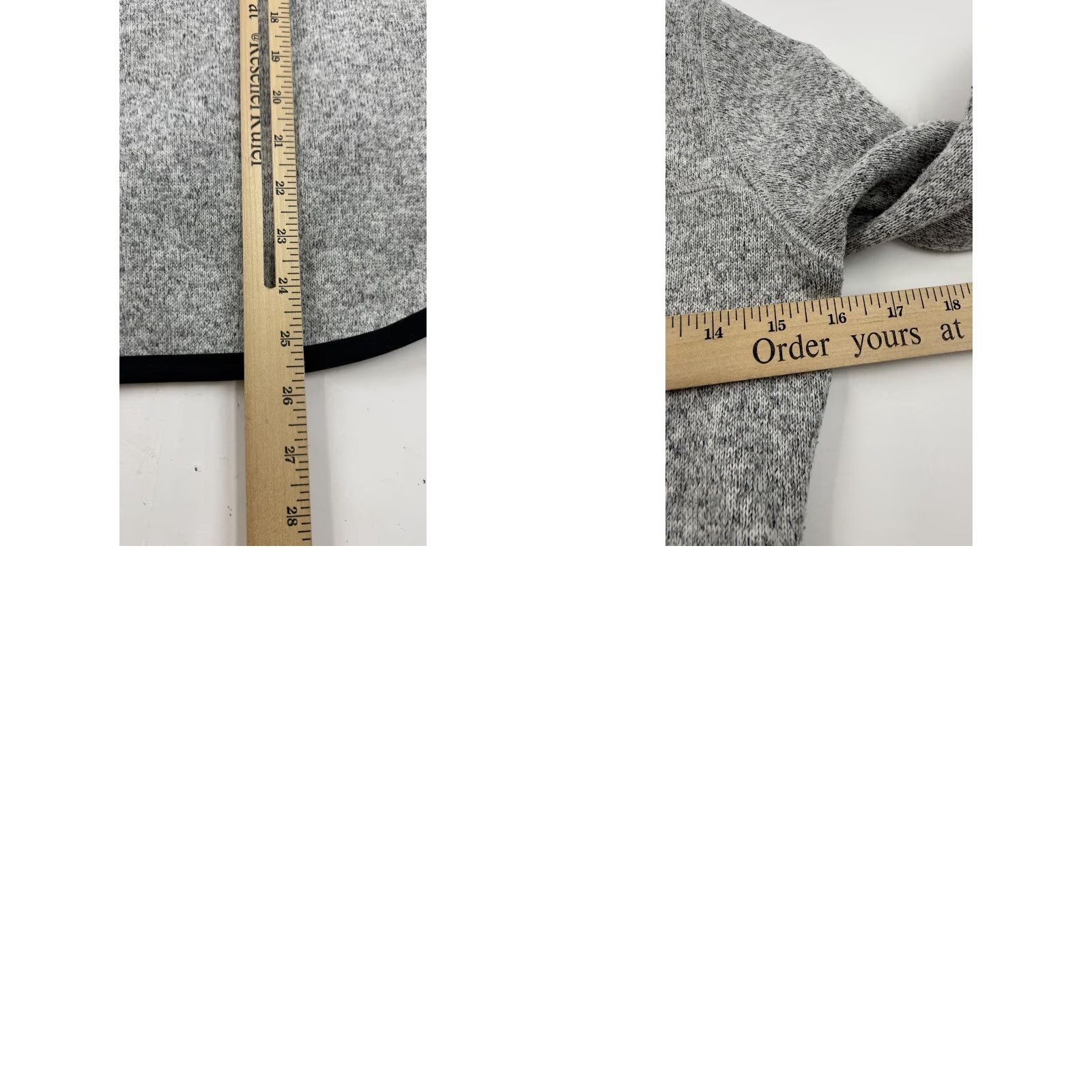Nike Nike Jacket Womens XS Gray Full Zip Fleece Sweater Knit Chest Pocket Swoosh Logo Size XS / US 0-2 / IT 36-38 - 8 Thumbnail