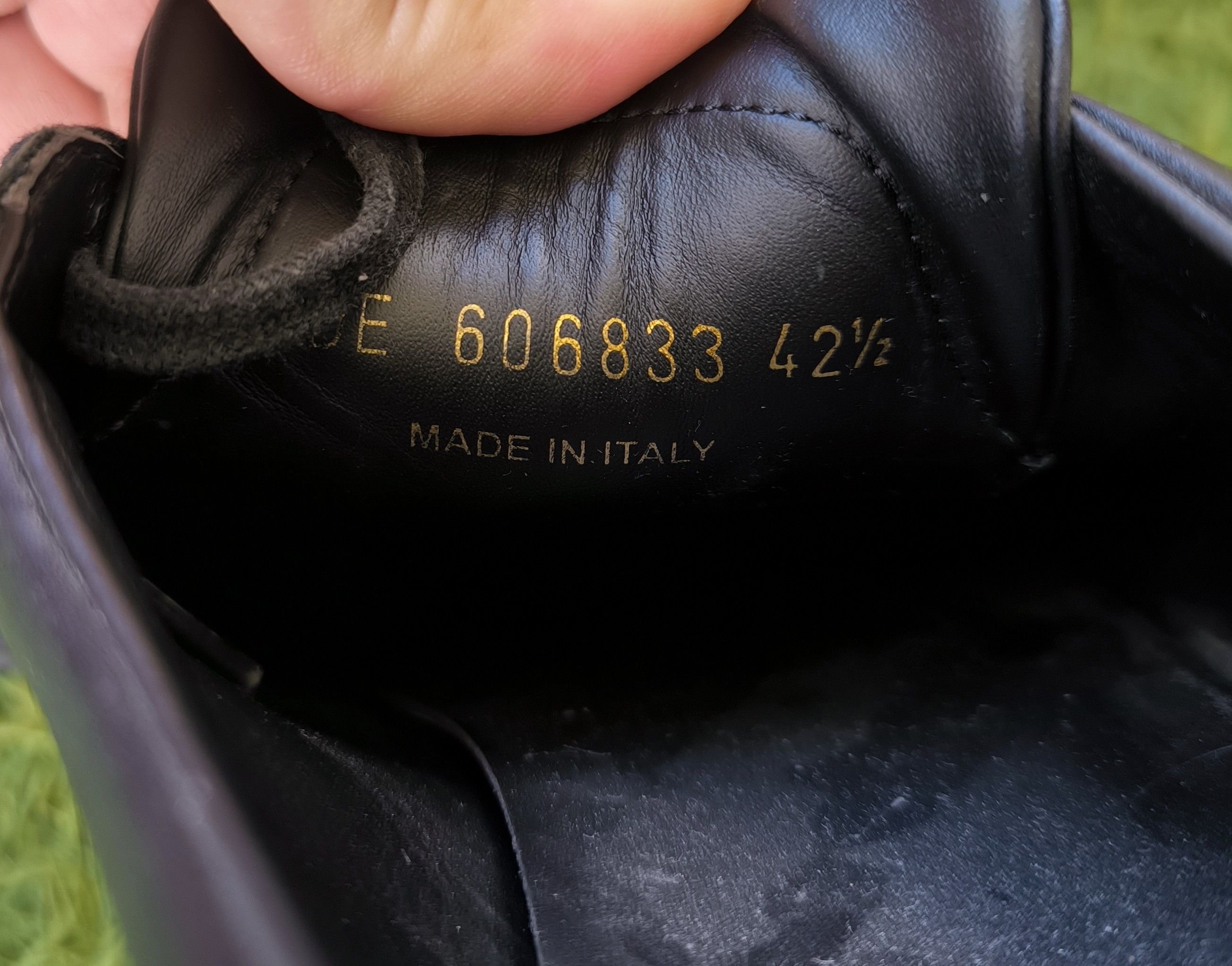 Saint Laurent Paris Saint Laurent Black Leather Low Top Sneakers Made in Italy Size US 9.5 / EU 42-43 - 9 Thumbnail