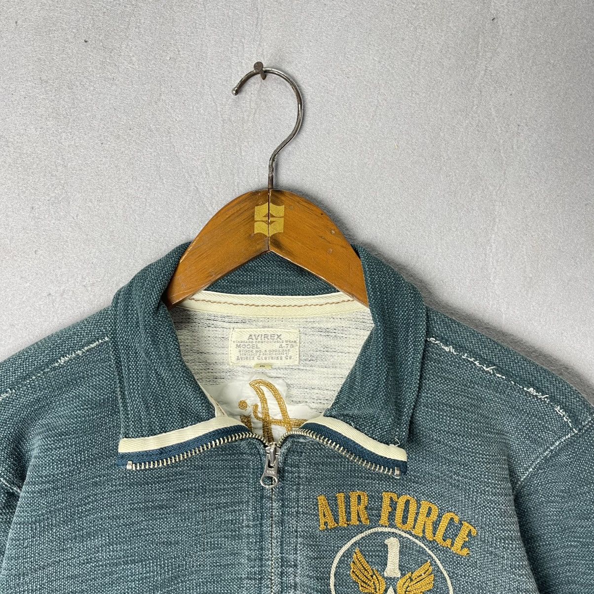 Avirex Vintage Avirex Air Force Full Zip Sweatshirt Size US M / EU 48-50 / 2 - 4 Thumbnail
