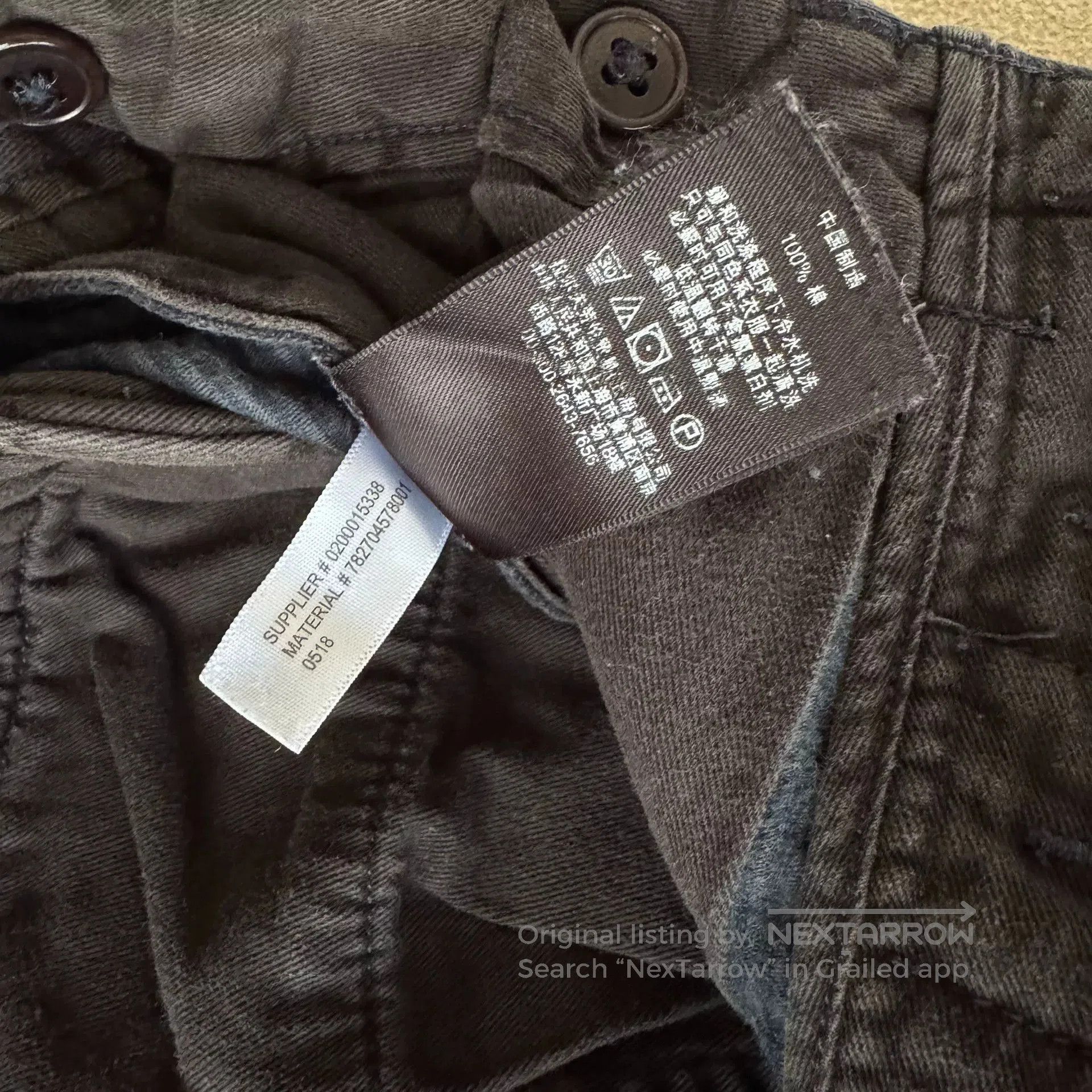 RRL Ralph Lauren RRL Indigo Dyed Corduroy Pants. Size US 30 / EU 46 - 9 Thumbnail