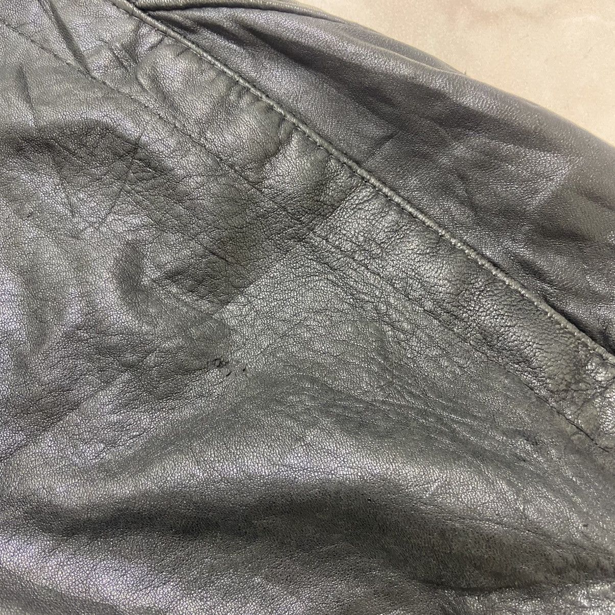 Genuine Leather × Leather Attitude Pegabo Bomber Style Loose Oversize Leather Jacket Size US M / EU 48-50 / 2 - 11 Thumbnail