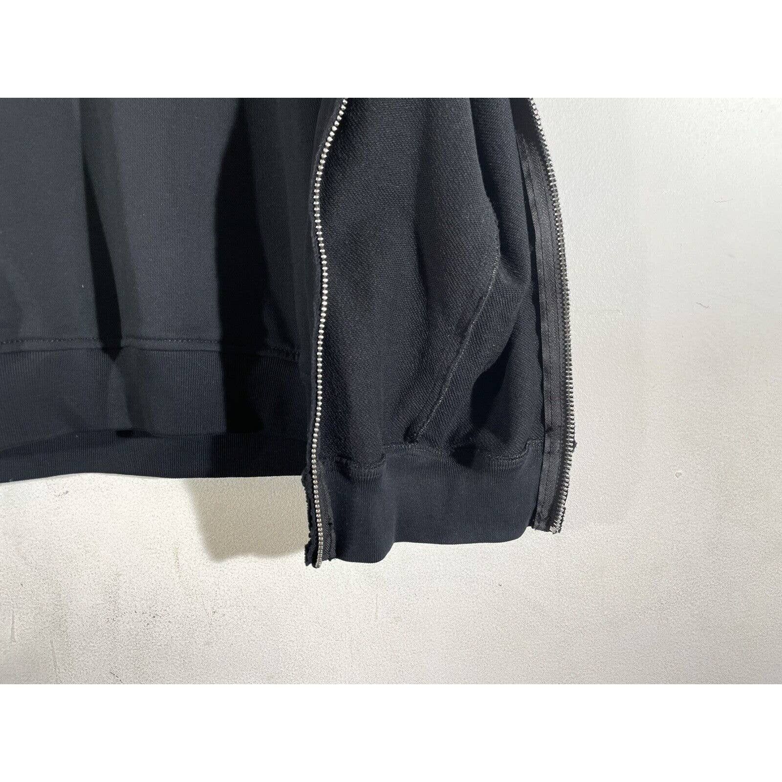 3.1 Phillip Lim Zippers Sleeves Raw Edge Crewneck Sweatshirt Zip Open Sleeve Size US M / EU 48-50 / 2 - 3 Thumbnail