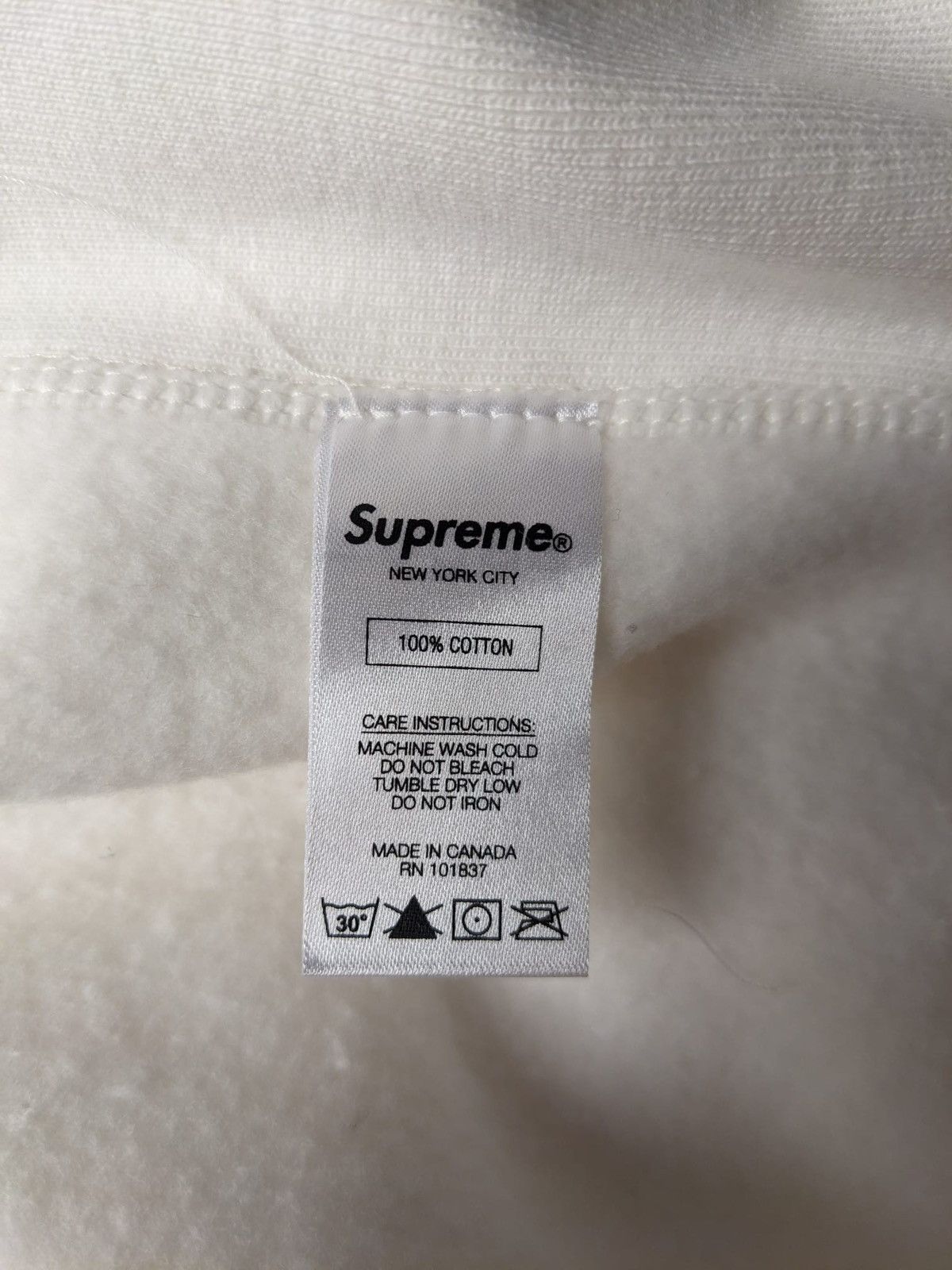 Supreme SS17 SUPREME CHENILLE ARC LOGO HOODED SWEATSHIRT HOODIE Size US M / EU 48-50 / 2 - 4 Thumbnail