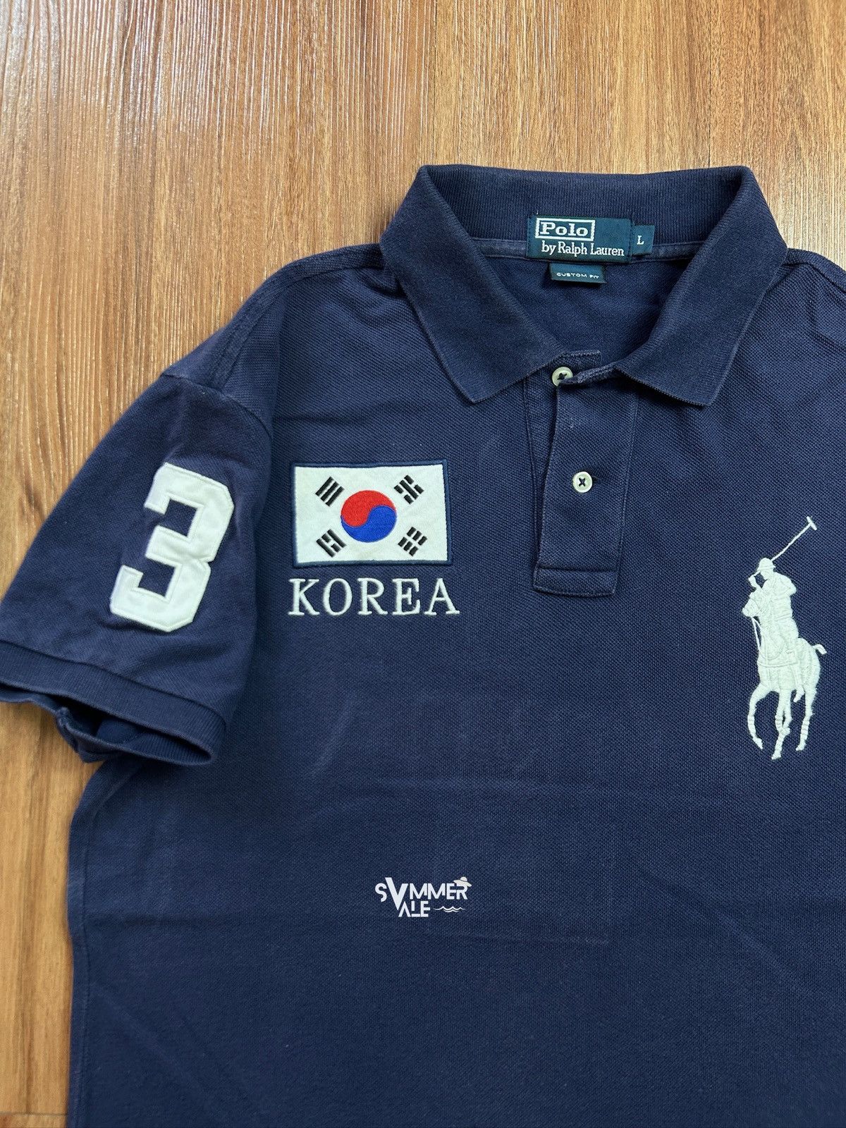 Polo Ralph Lauren × Ralph Lauren 🐎Polo Shirt by Ralph Lauren Big Logo Korea🇰🇷 Size US L / EU 52-54 / 3 - 9 Thumbnail