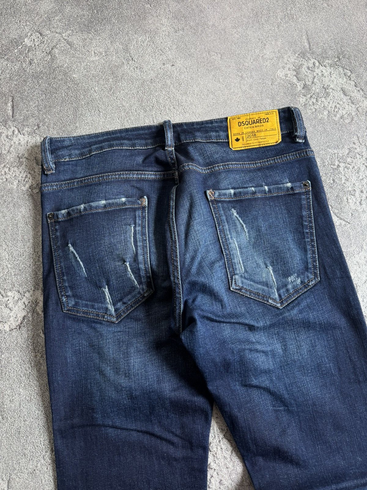 Dsquared2 Dsquared2 50size distressed denim pants jeans trousers 👖 y2k Size US 34 / EU 50 - 13 Thumbnail