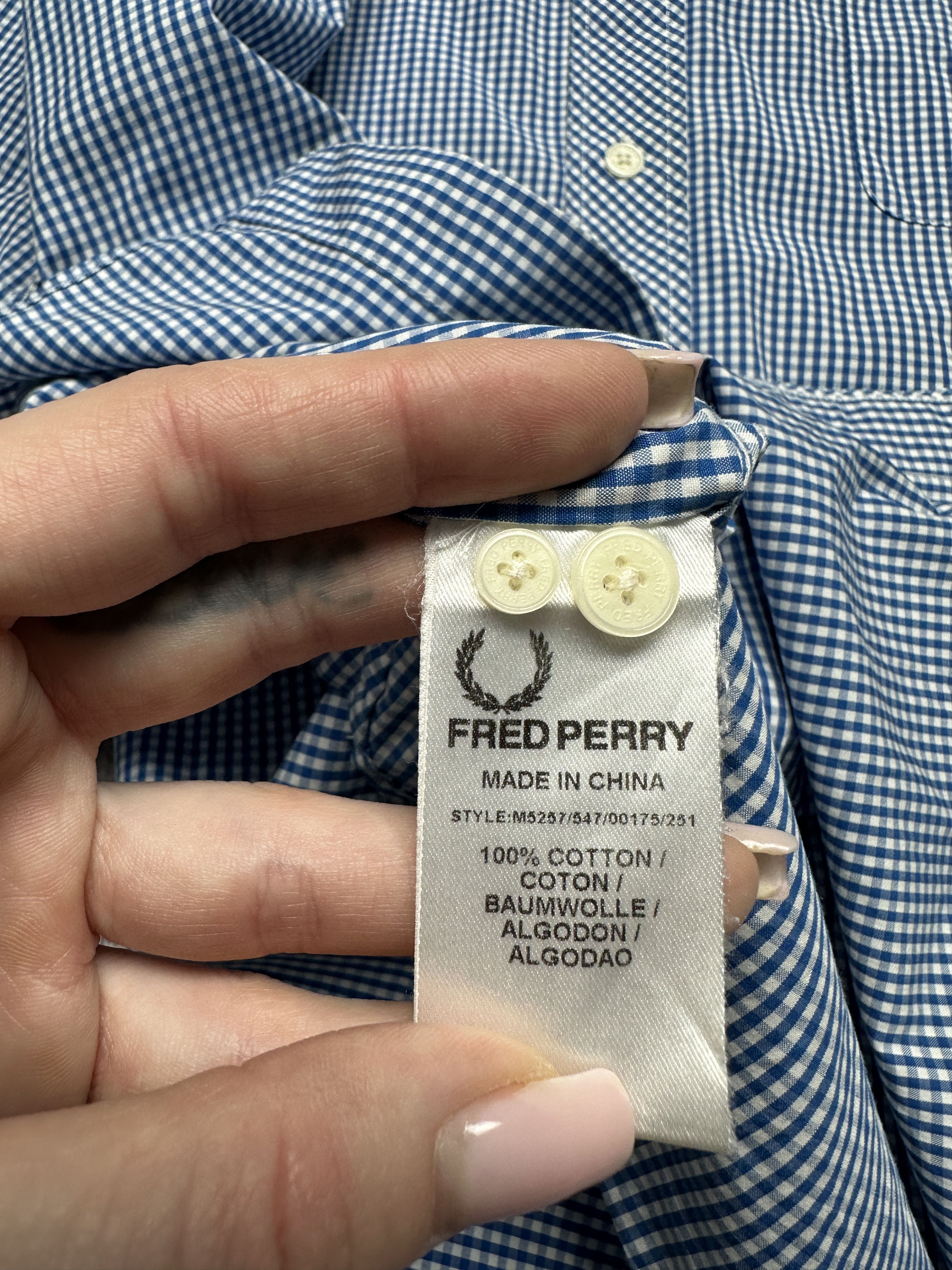 Fred Perry Fred Perry Vintage Mens Short Sleeve Shirt Size US XL / EU 56 / 4 - 6 Thumbnail