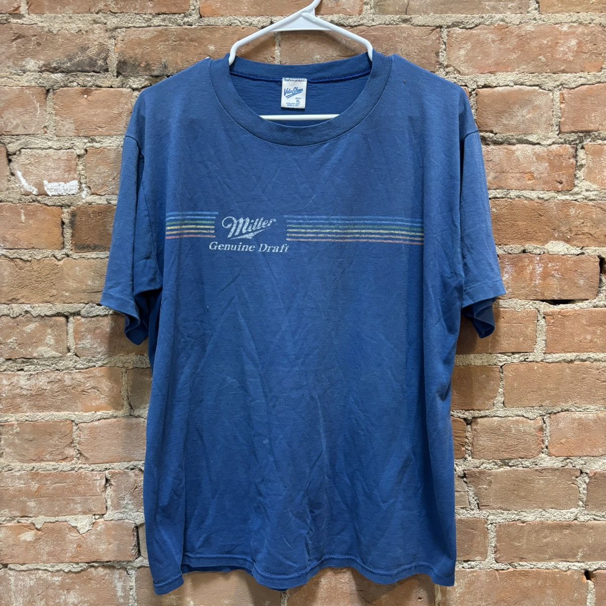 Vintage $40 Vintage 90s Miller Beer Tshirt Size US XL / EU 56 / 4 - 1 Thumbnail