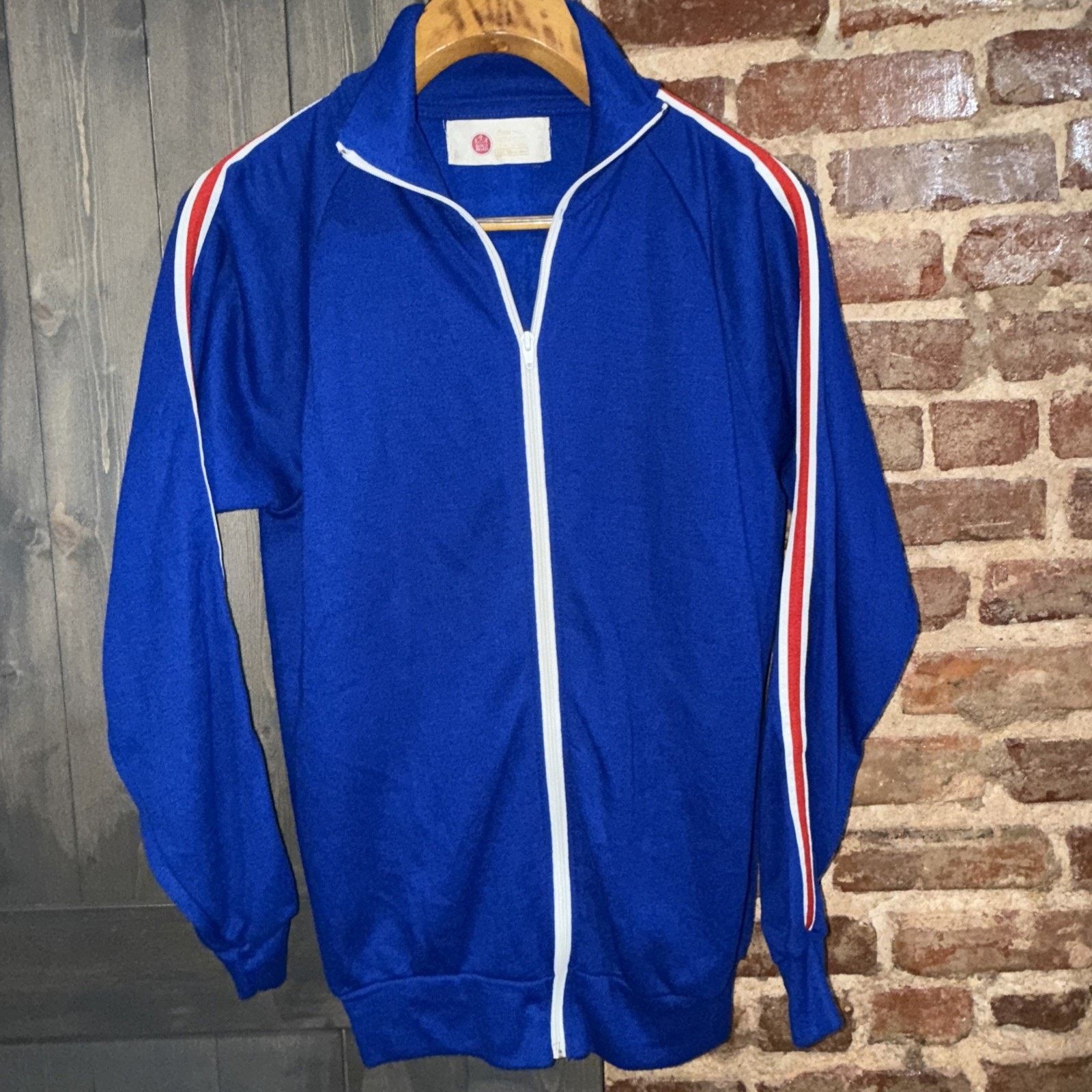 Sears Vintage Track Sweater Kings Road Sear’s Men’s Store Sz L MOB Size US L / EU 52-54 / 3 - 2 Thumbnail