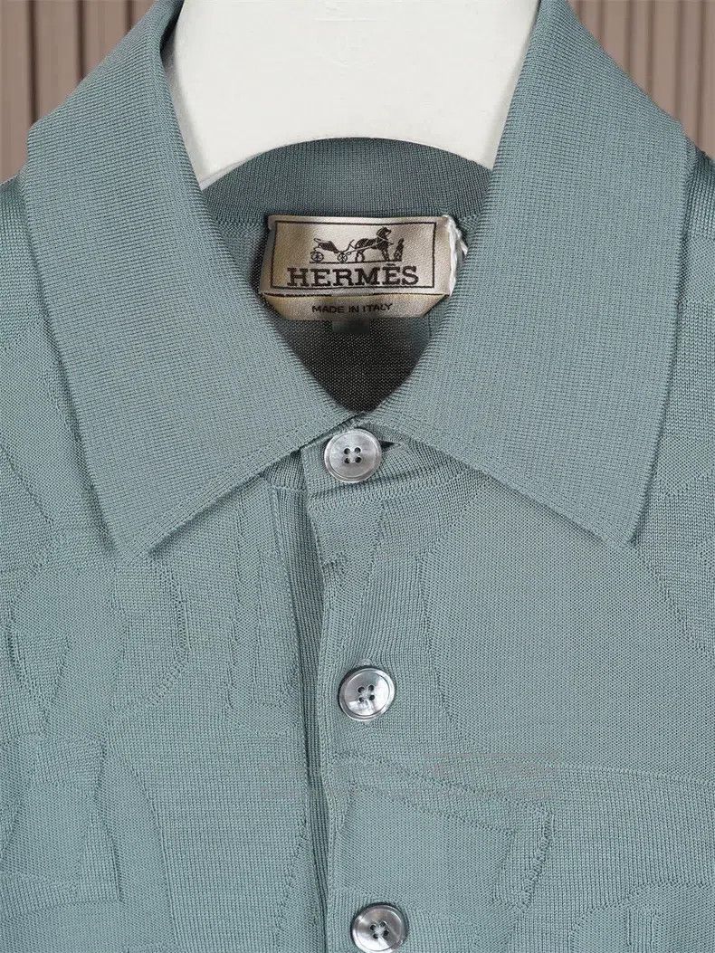 Hermes Hermes Spring/Summer short-sleeve Polo Size US M / EU 48-50 / 2 - 2 Thumbnail