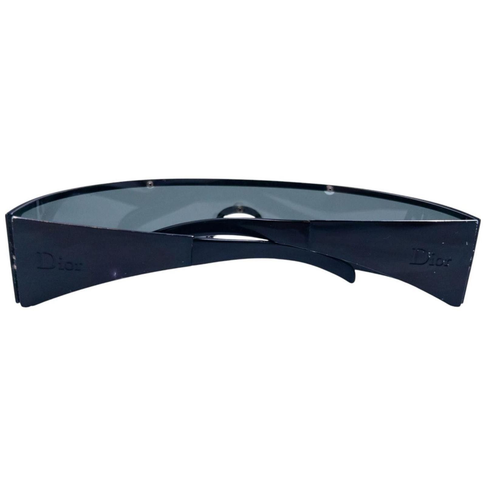 Dior Vintage SS2003 Dior Punk Visor Sunglasses Size ONE SIZE - 8 Thumbnail