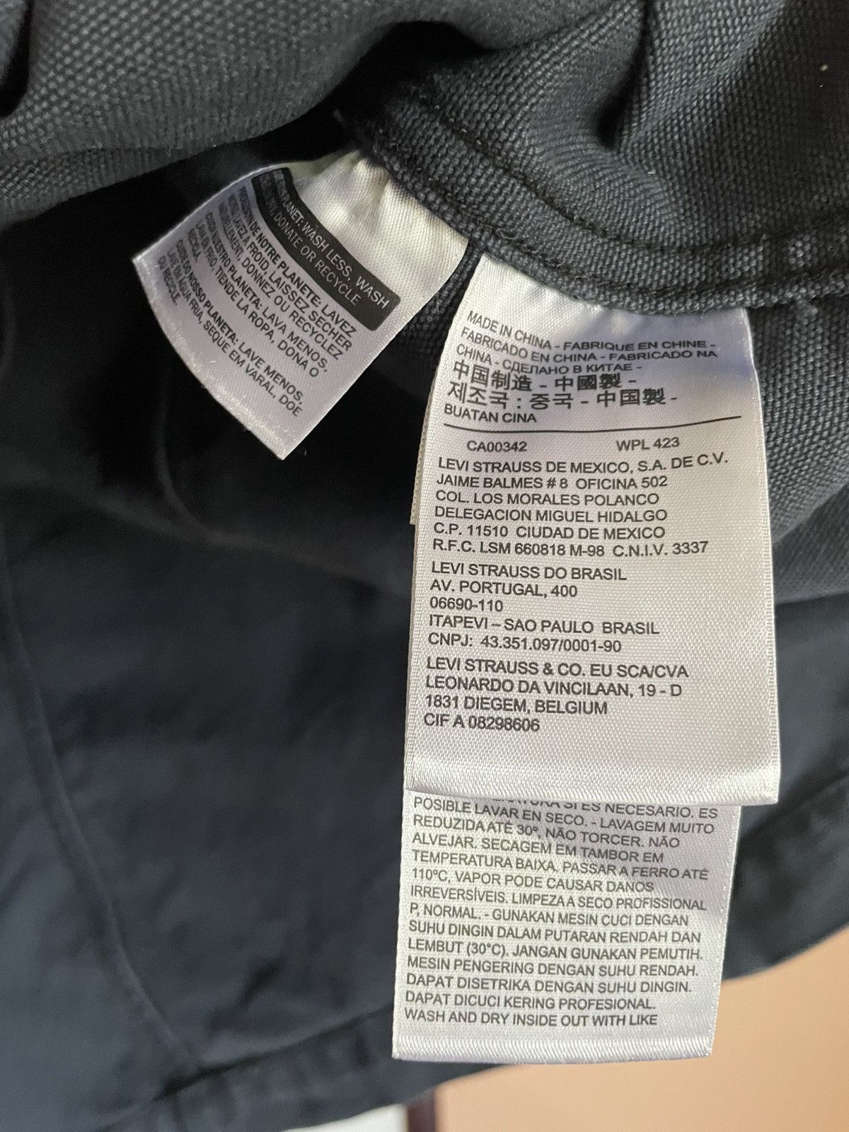 Levi's Levi’s Black Label stone washed chore jacket in denim Size US M / EU 48-50 / 2 - 5 Thumbnail