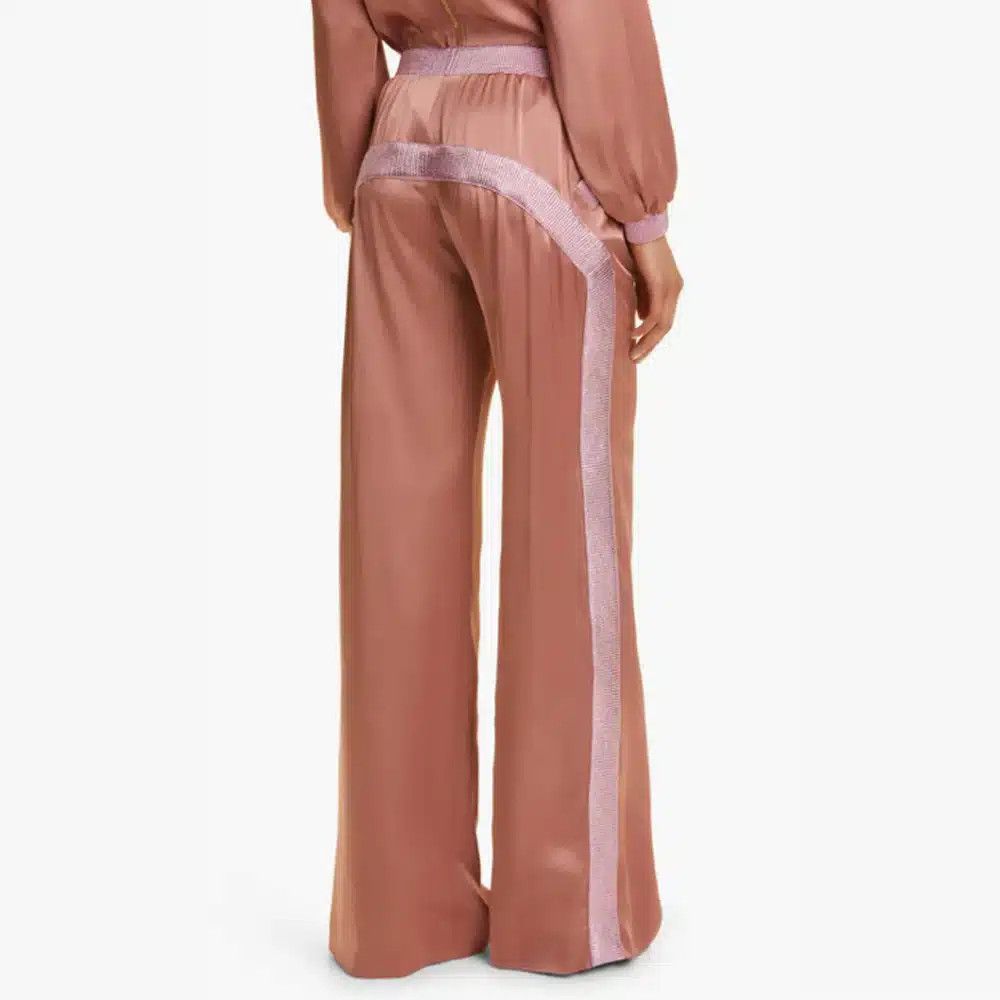 Tom Ford o1loc1c0625 PAW516 Wide Leg Pant in Pink Size 24" / US 00 / IT 34 - 3 Thumbnail
