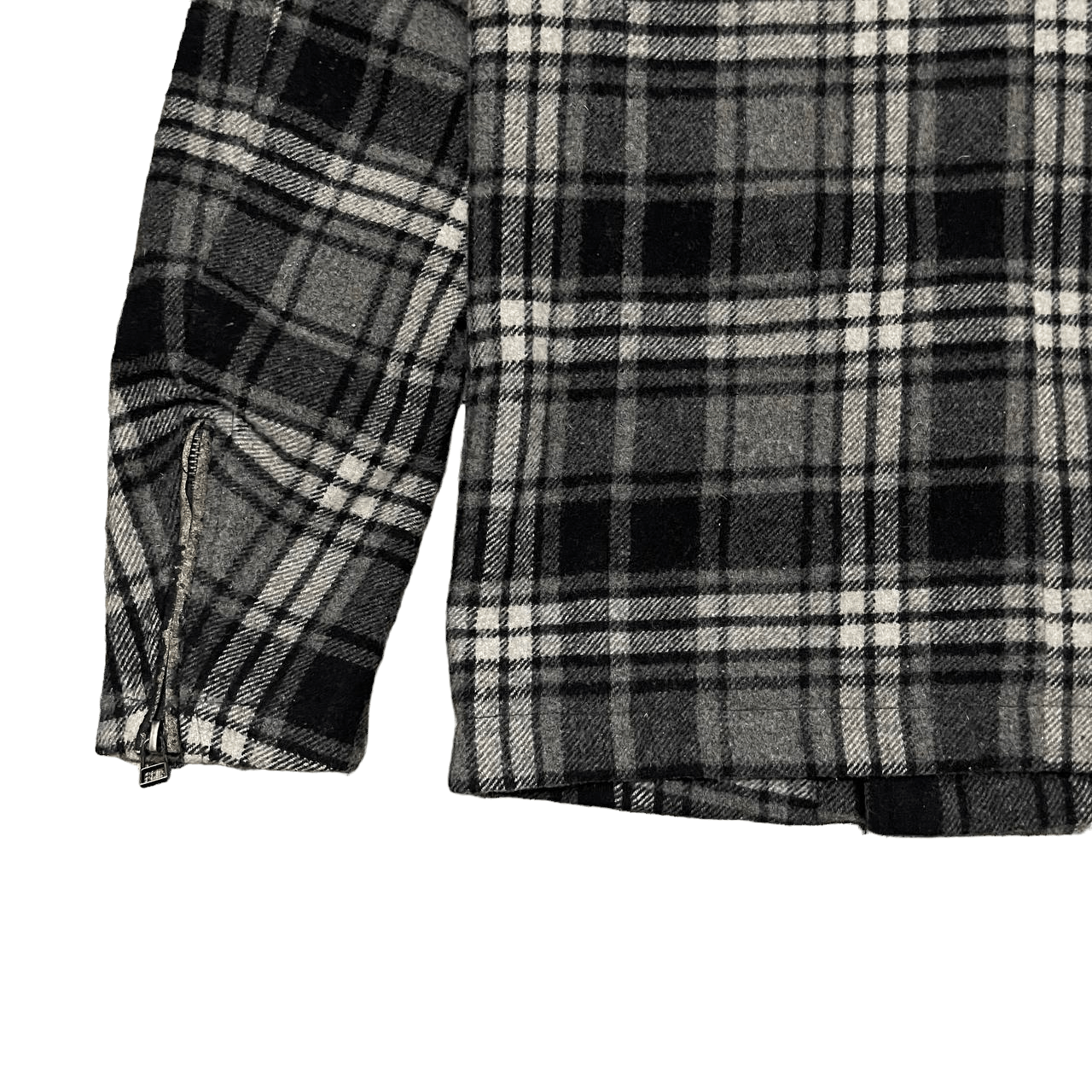 semanticdesign Semantic Design Plaid Wool Hooded Coat Size US M / EU 48-50 / 2 - 18 Thumbnail