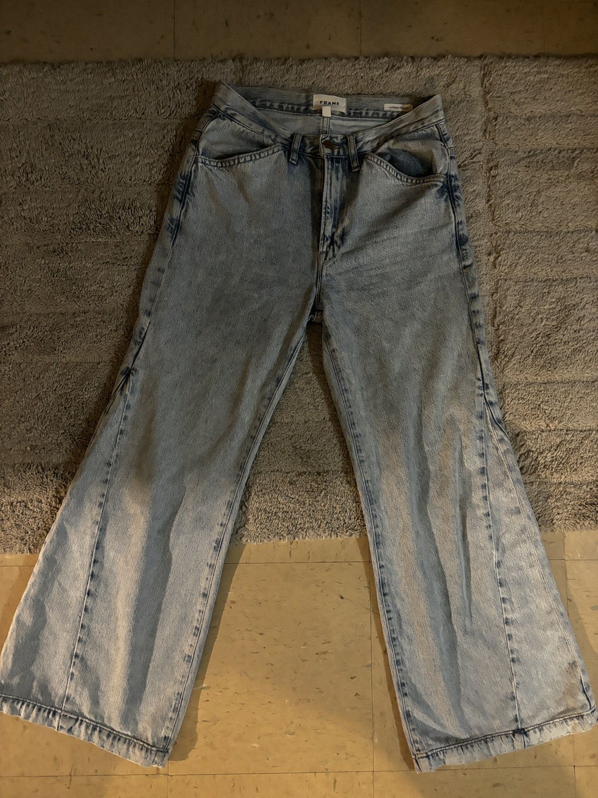 FRAME Le Baggy Palazzo Jeans size 25 Women