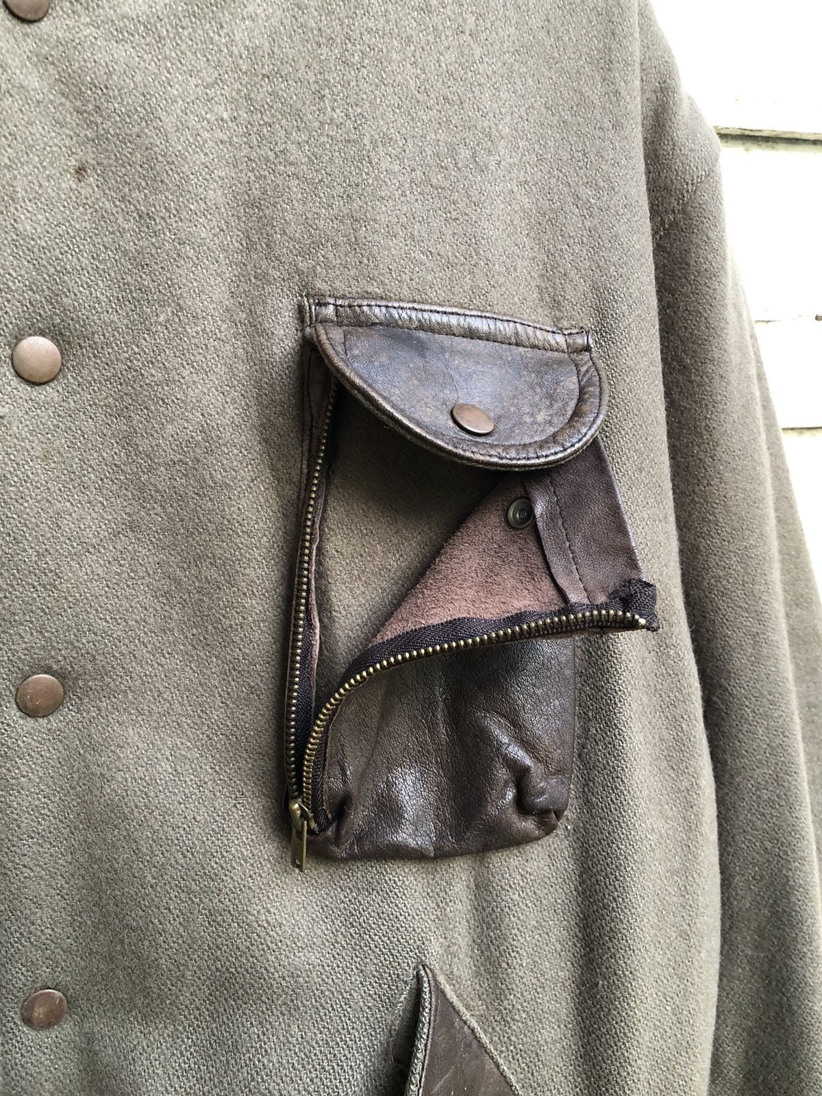 Other Vintage Miller Leather Trim Wool Campus Varsity Jacket Size US M / EU 48-50 / 2 - 8 Thumbnail