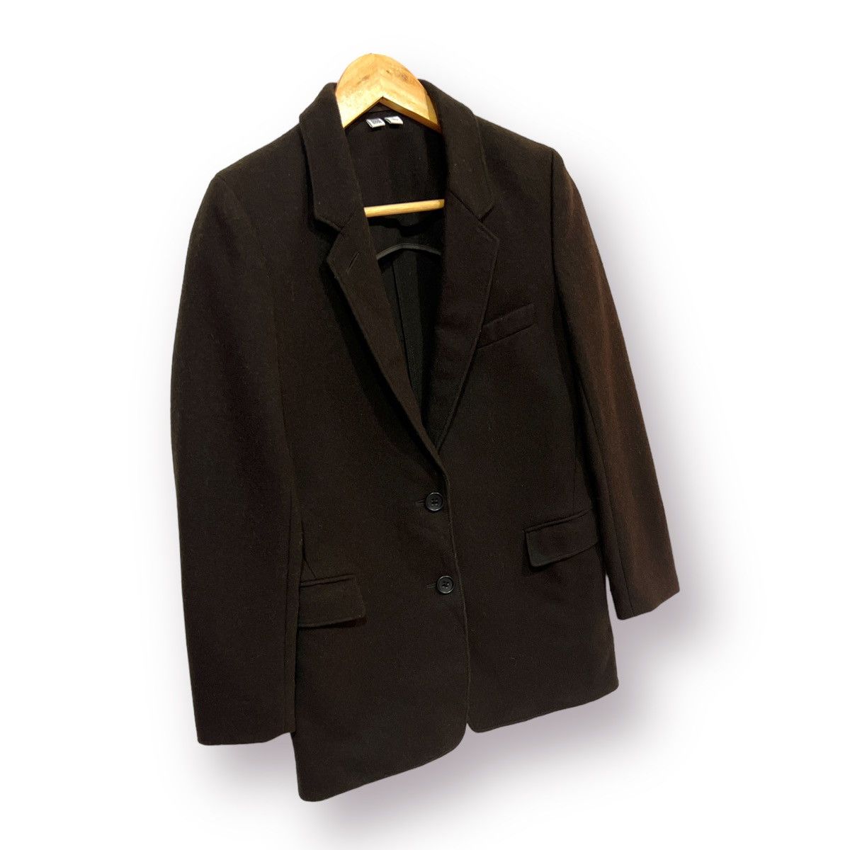 Christophe Lemaire Uniqlo japanese comme des garcons style wool jacket Size S / US 4 / IT 40 - 3 Thumbnail