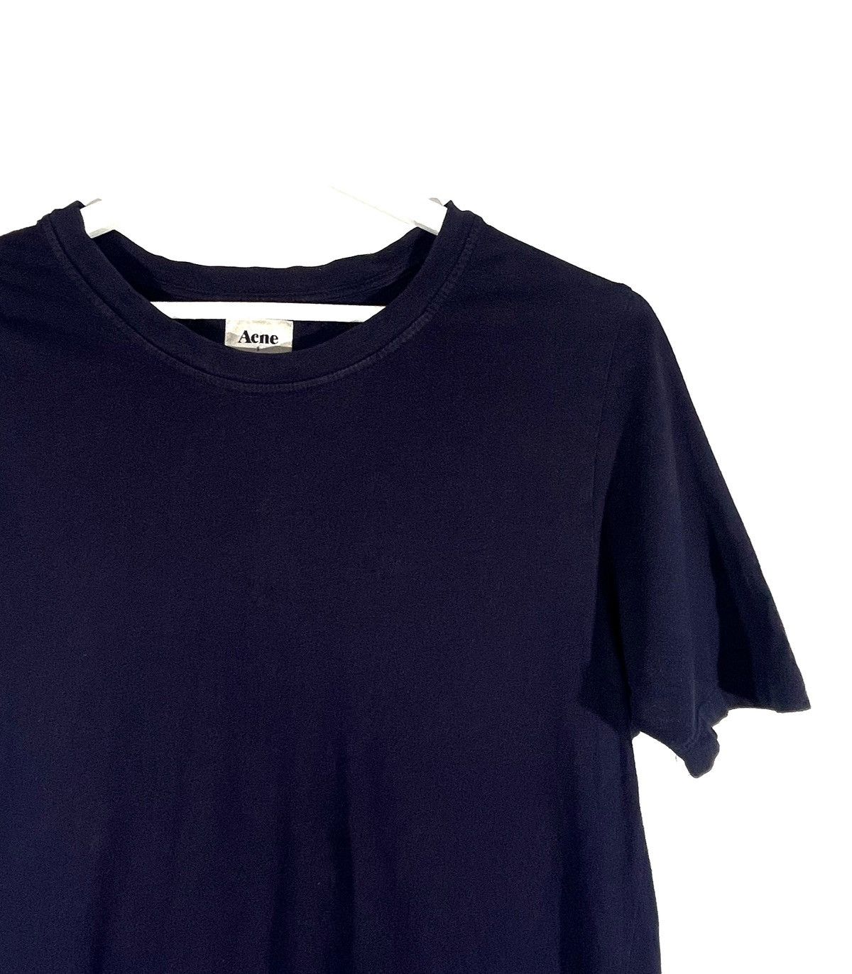 Acne Studios × Designer Acne Basic Pop Tees Less Men Size S Dark Blue Color Cotton Size US S / EU 44-46 / 1 - 2 Thumbnail