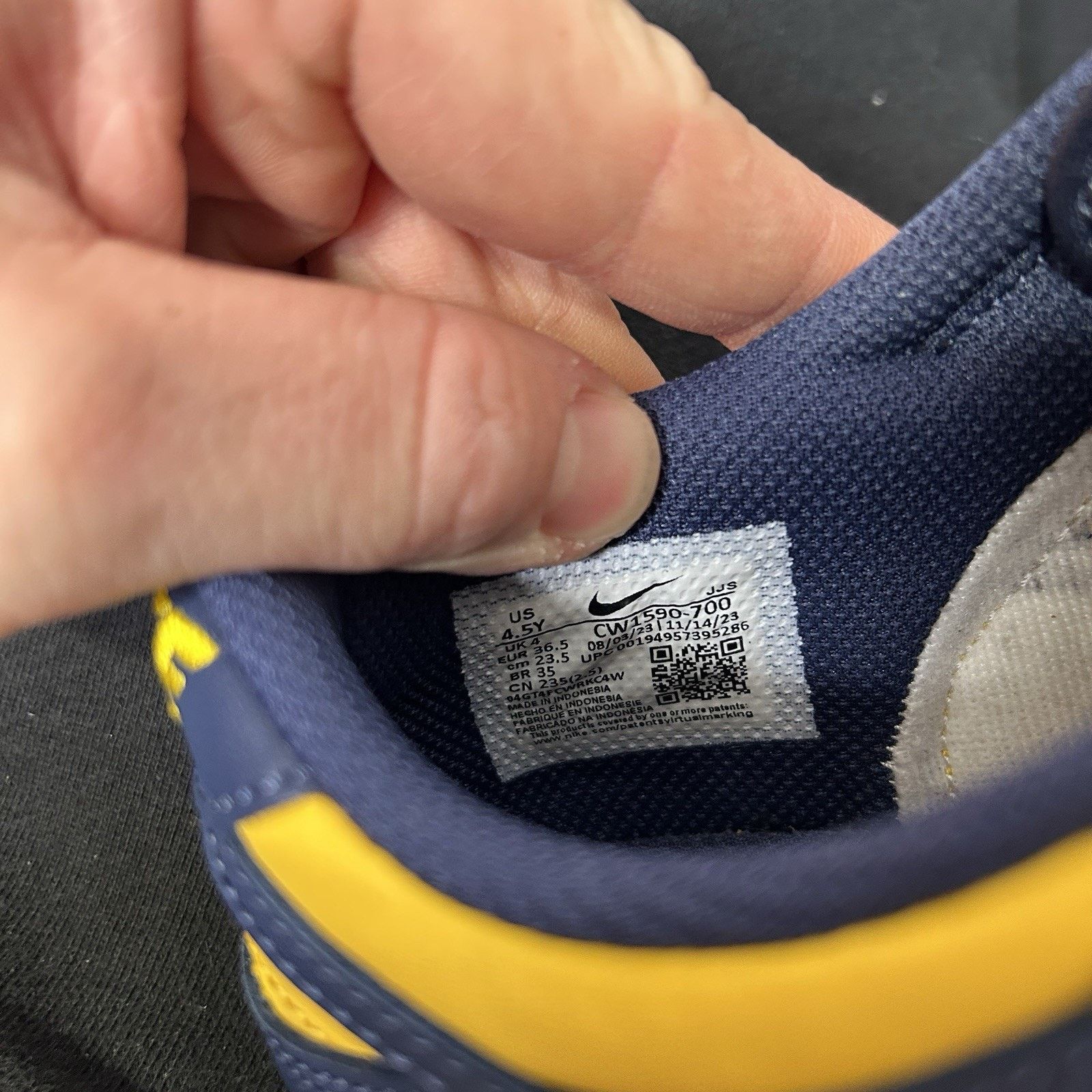 Nike Nike Dunk Low GS “Michigan” 2021 Size US 6 / IT 36 - 8 Thumbnail