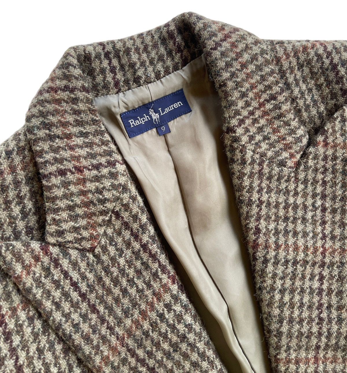 Ralph Lauren Ralph Lauren Houndstooth Checked Belted Longcoat Size M / US 6-8 / IT 42-44 - 7 Thumbnail