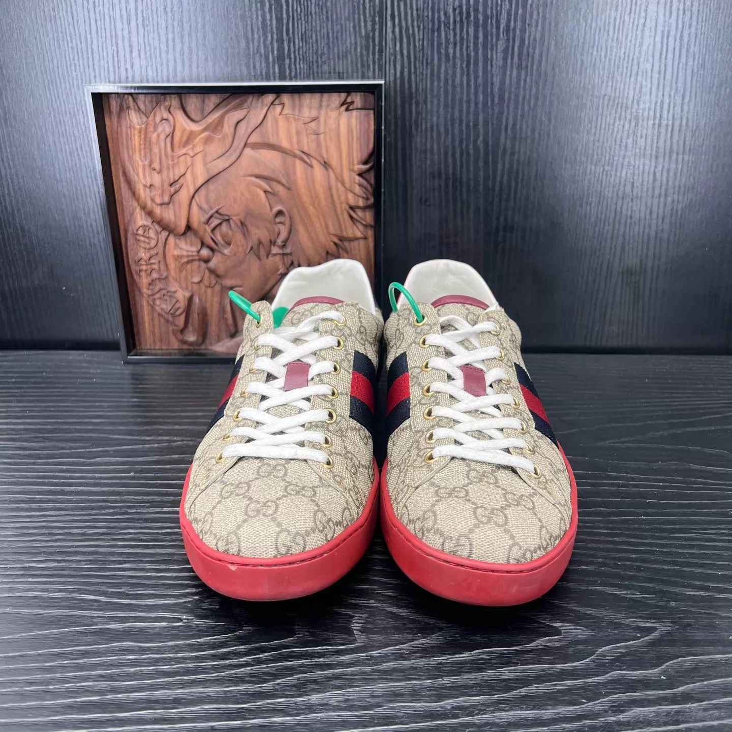 Gucci Gucci Supreme Allover Print Ebony 10/44 Mint OG Box Size US 11 / EU 44 - 6 Thumbnail