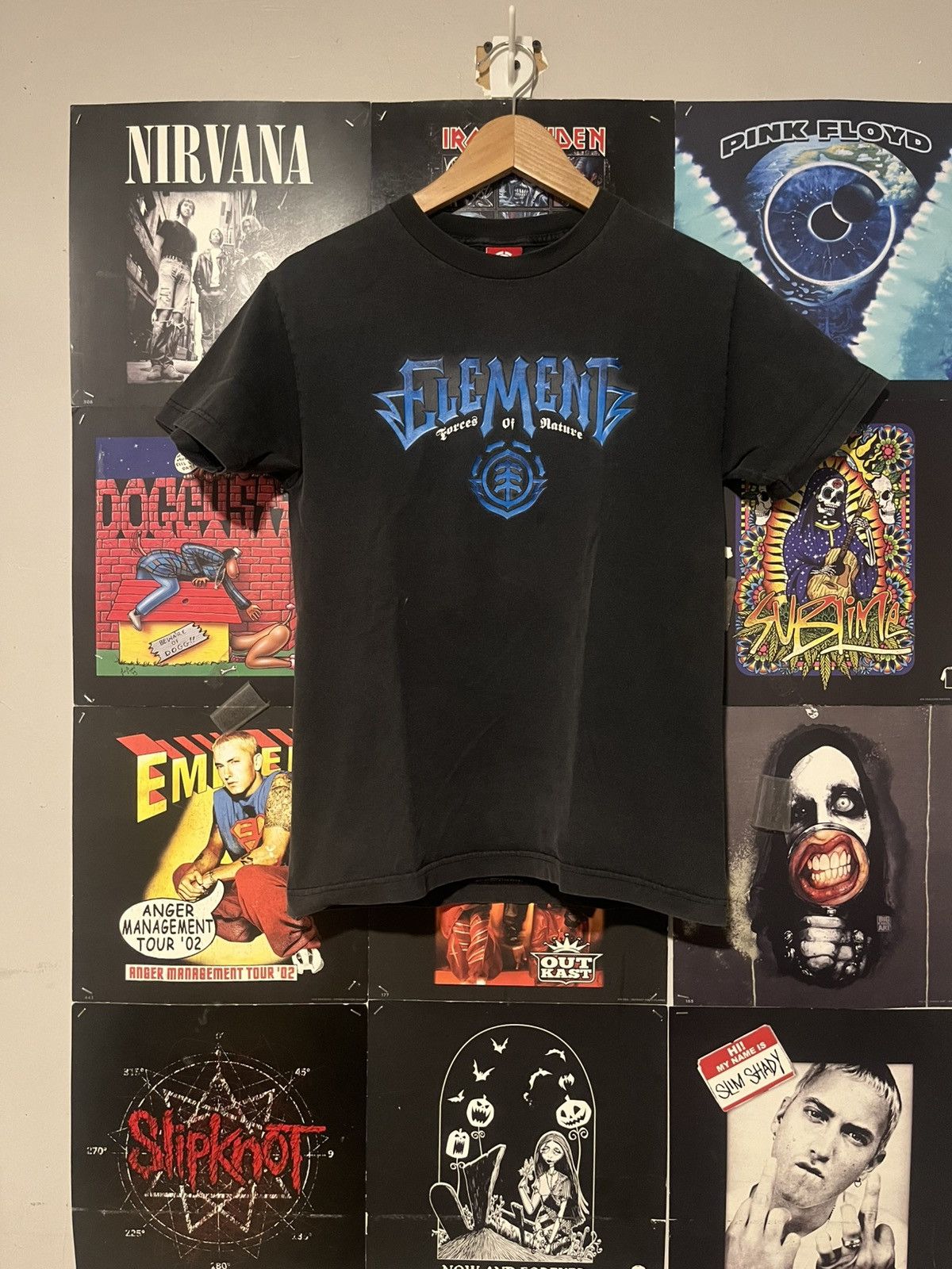 Element Vintage Y2K Faded Element Boxy Skateboarding grunge shirt Size US S / EU 44-46 / 1 - 1 Thumbnail