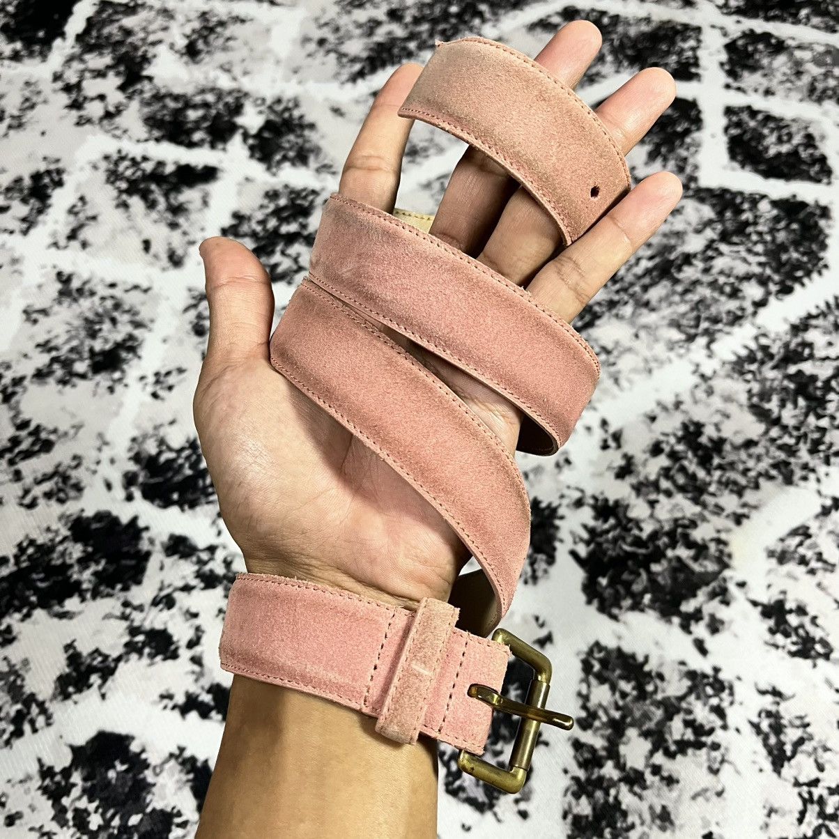 A.P.C. Vintage A.P.C Suede Leather Belt Size ONE SIZE - 1 Thumbnail