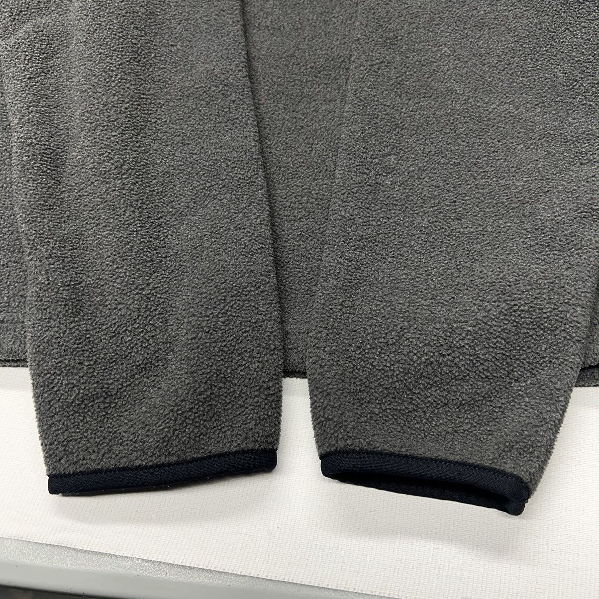 L.L. Bean × Vintage VTG LL Bean Sweater Grey Fleece Pullover Polartec Snap Retro Size S / US 4 / IT 40 - 19 Thumbnail