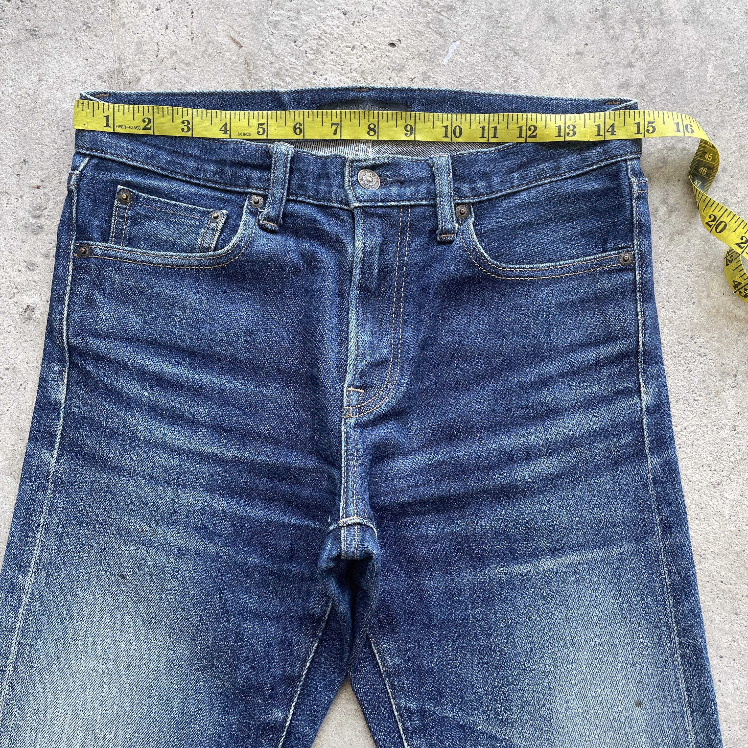 Japanese Brand VINTAGE JAPANESE JEANS FADED SELVEDGE PANTS DENIM W30 Size US 30 / EU 46 - 5 Thumbnail