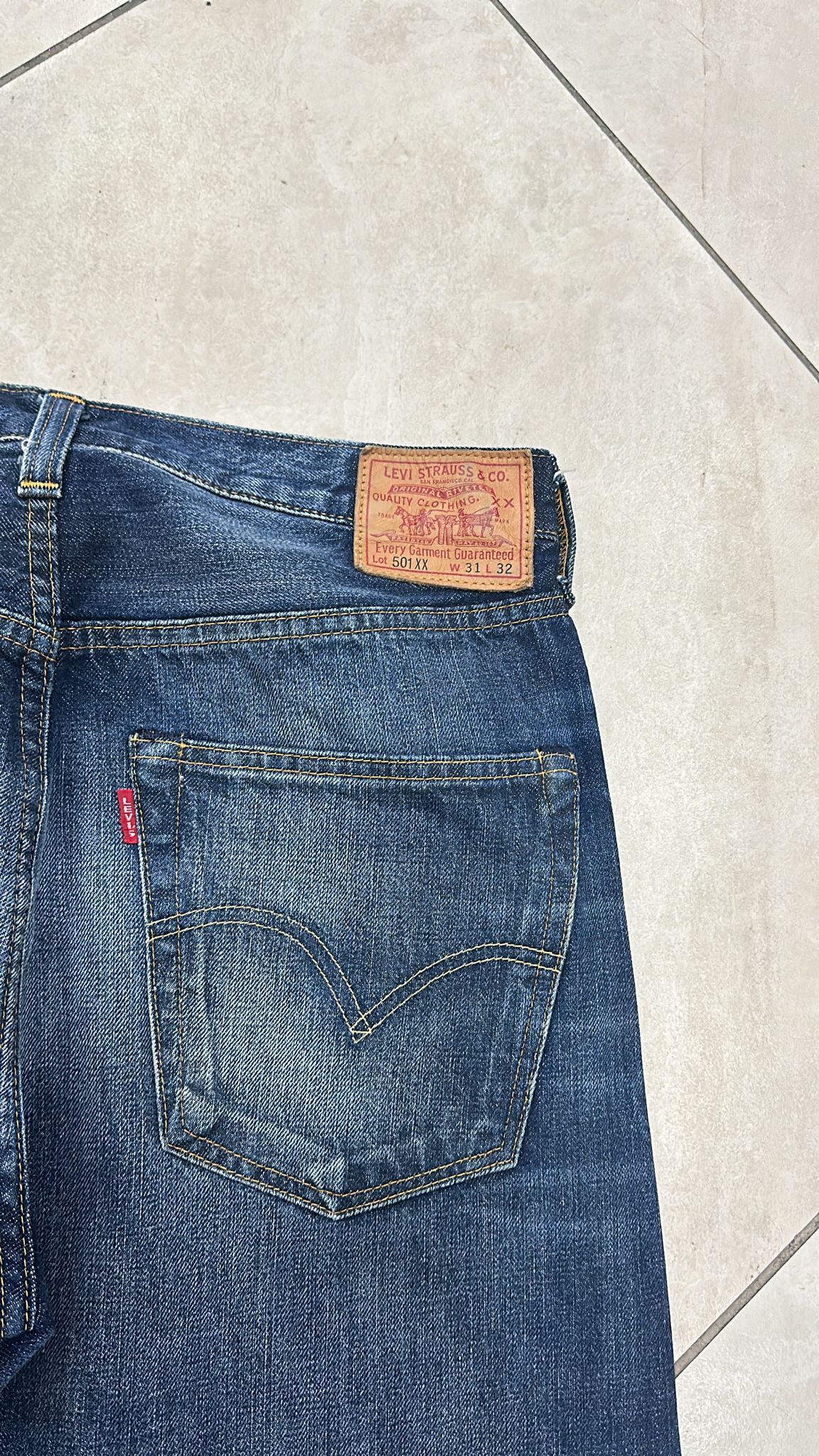 Levi's Vintage Clothing LVC Levi's Vintage Clothing 1947 501XX BigE Selvedge Jeans Size US 31 - 7 Thumbnail