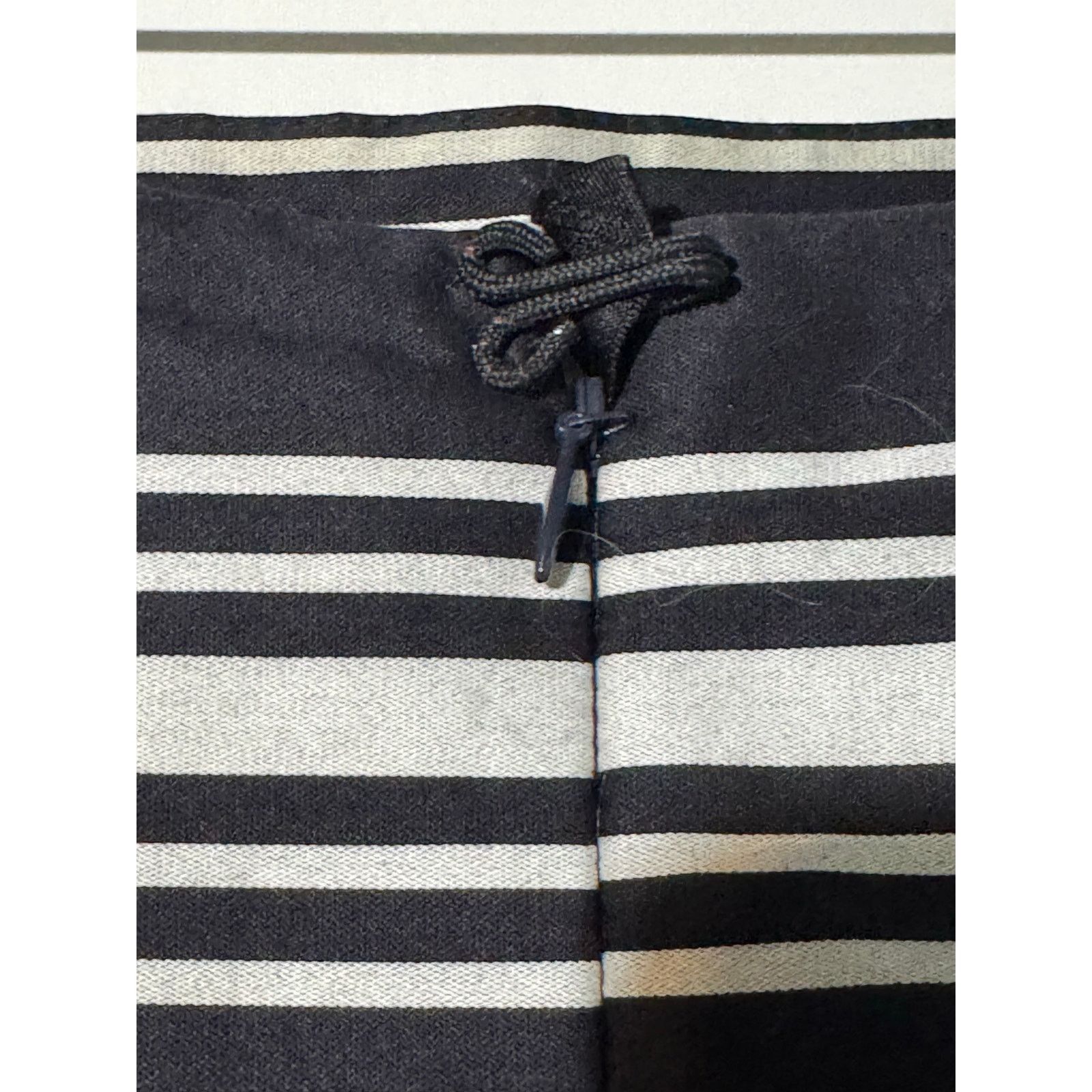 Other Talbots Striped Pencil Skirt Lined Black White 12 Size 34" / US 12 / IT 48 - 4 Thumbnail