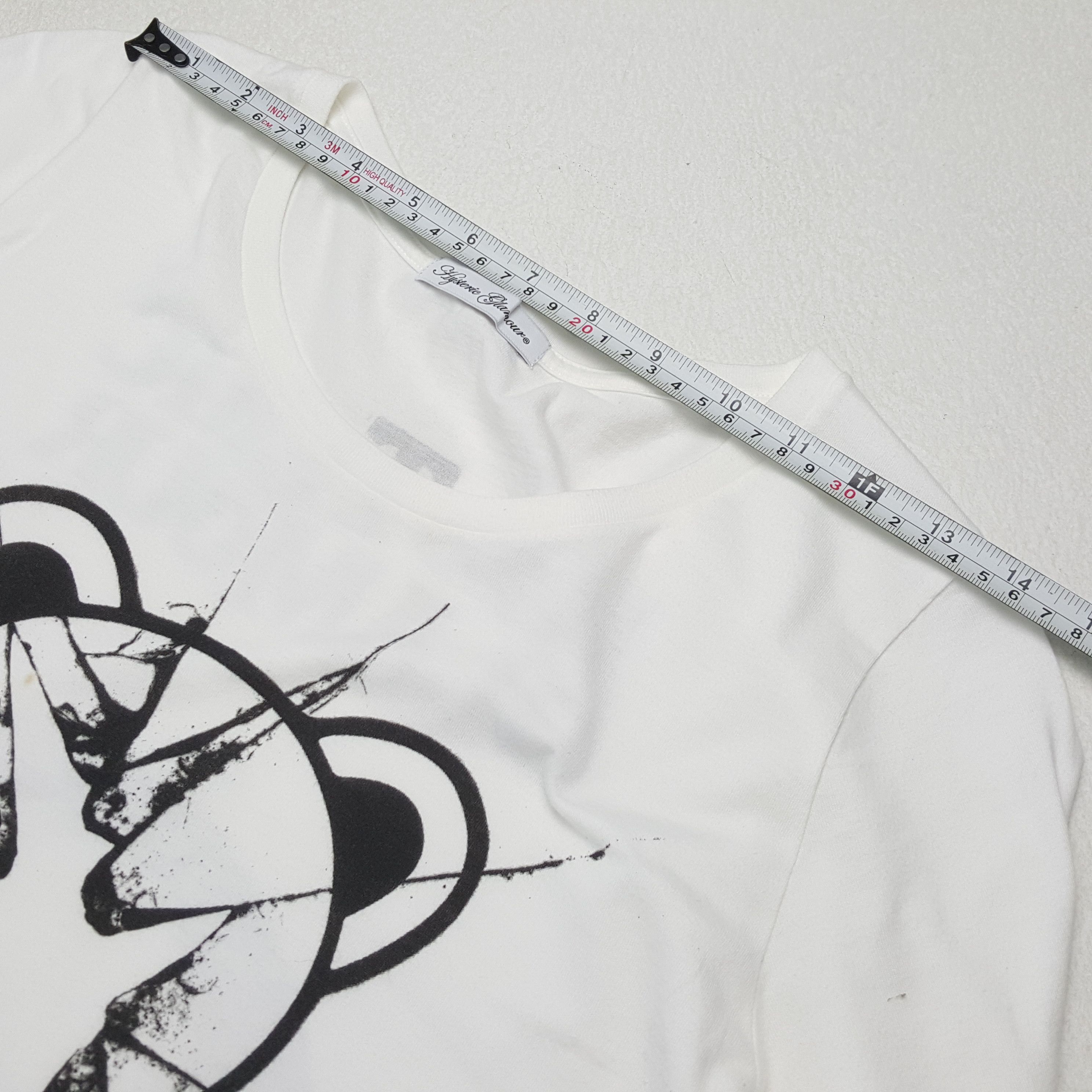 Hysteric Glamour × Japanese Brand × Vintage HYSTERIC GLAMOUR Japanese Brand Custom Art Tshirt Size S / US 4 / IT 40 - 5 Thumbnail