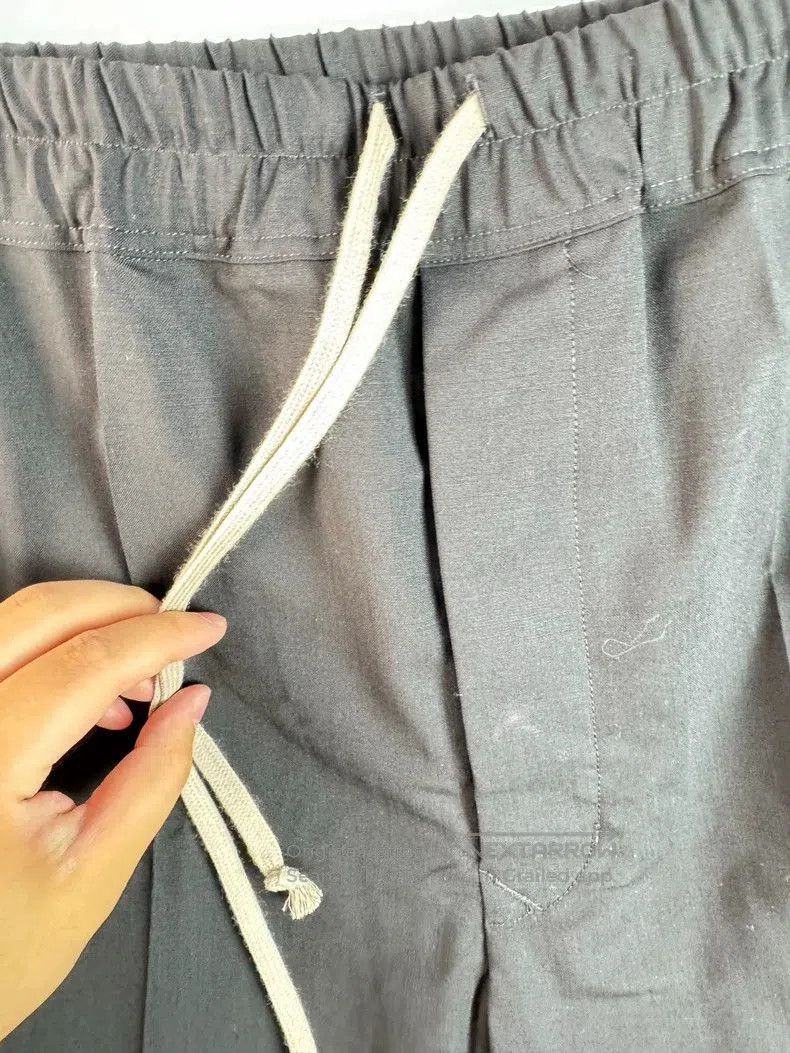 Rick Owens Rickowens Wool Drawstring Trousers. Size US 38 / EU 54 - 2 Thumbnail
