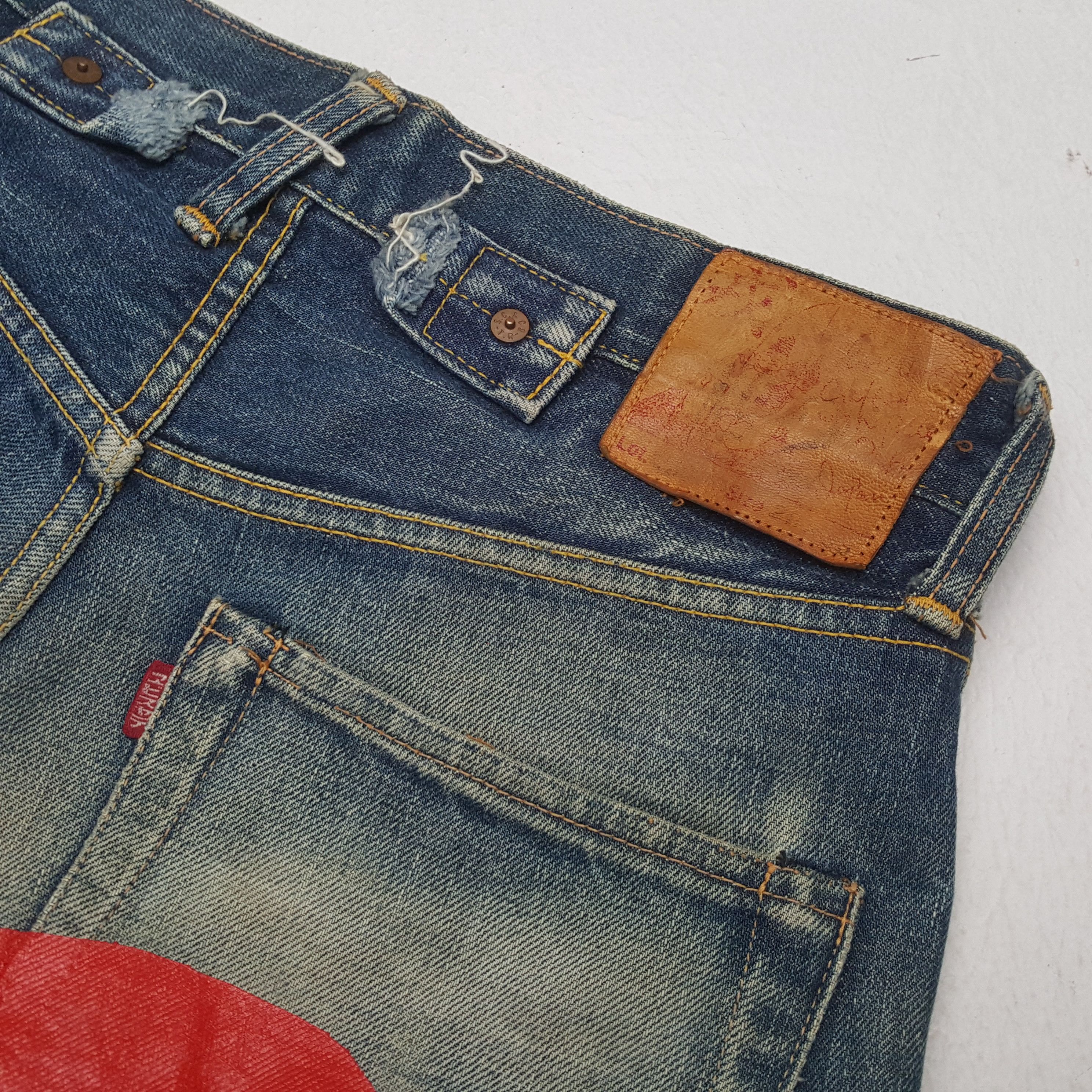 Japanese Brand × Vintage EVISU Japanese Brand Streetwear Custom Daicock Jeans Size US 26 / EU 42 - 15 Thumbnail