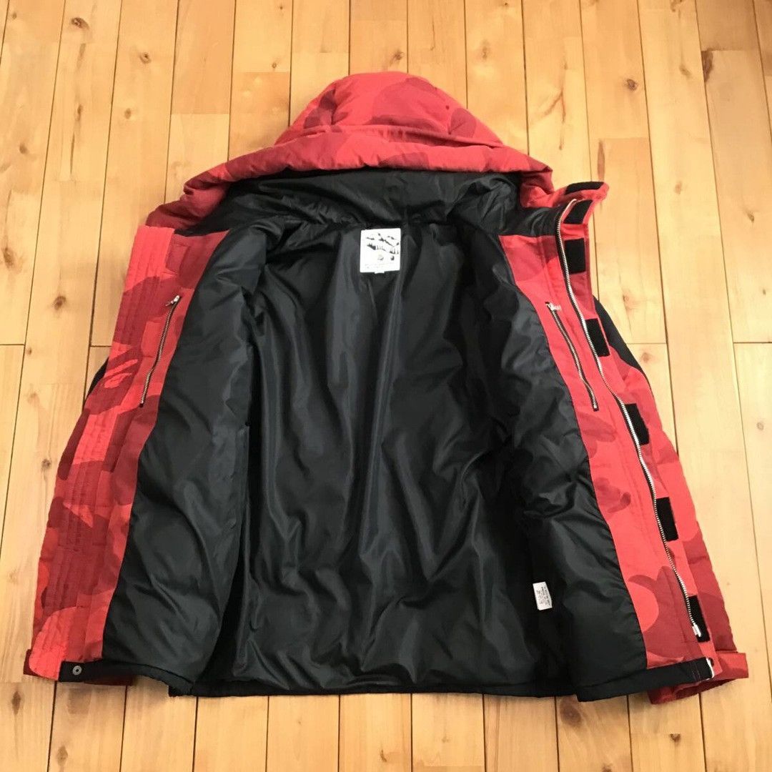 Bape × Nigo BAPE Giant Red camo Puffer Down Jacket a bathing ape NIGO Size US M / EU 48-50 / 2 - 6 Thumbnail