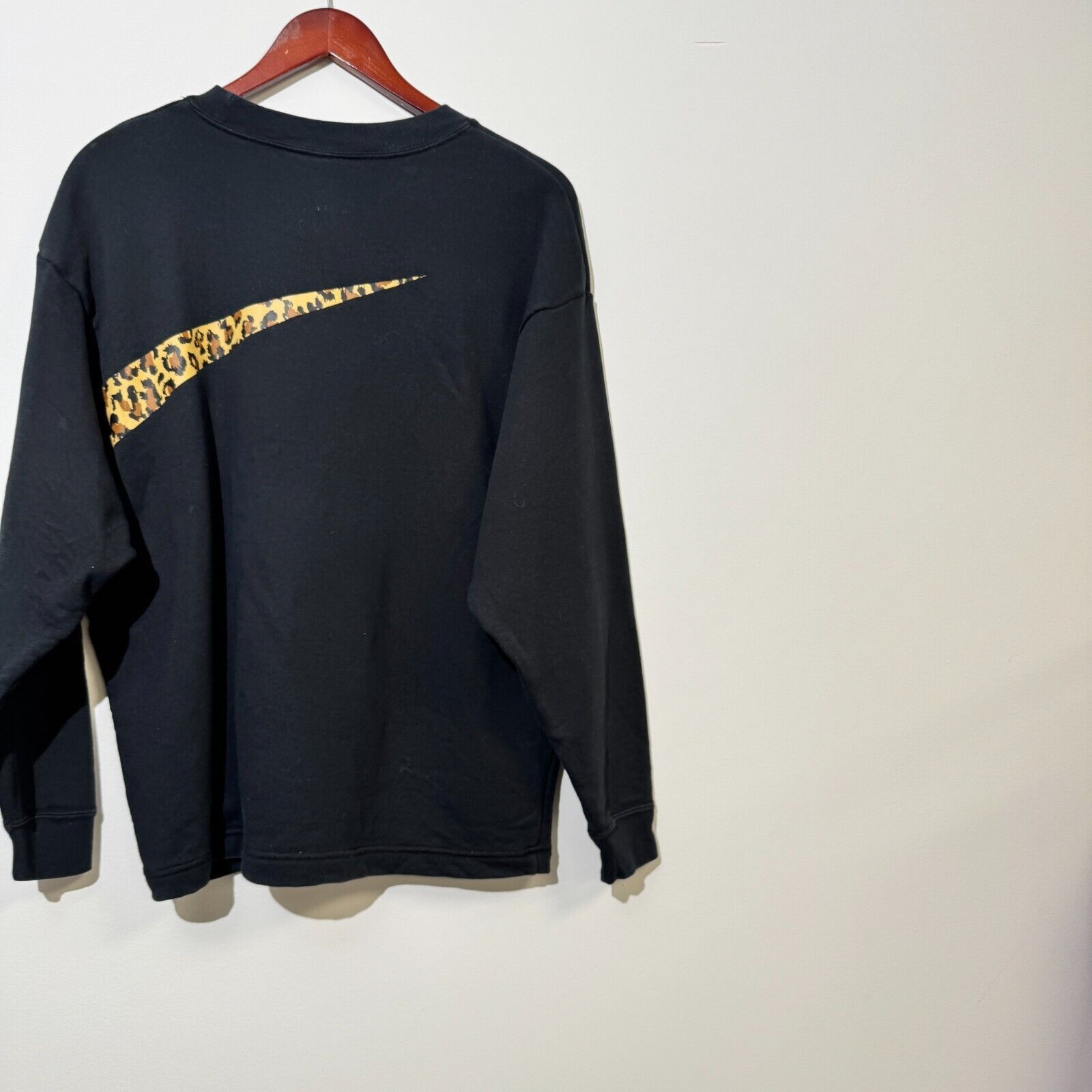 Nike Nike Unisex Black Cotton Crewneck Size S Panther Print Y2k Size US S / EU 44-46 / 1 - 9 Thumbnail