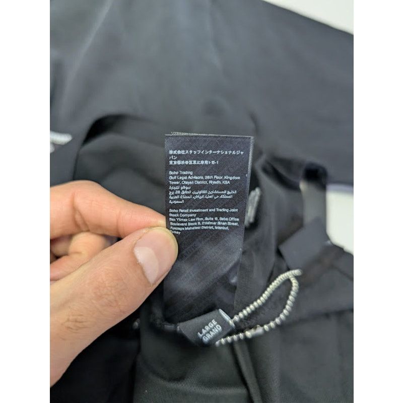 Amiri o1rshd1 Vintage Oversized Short-Sleeved Polo Shirt in Black Size US L / EU 52-54 / 3 - 20 Thumbnail