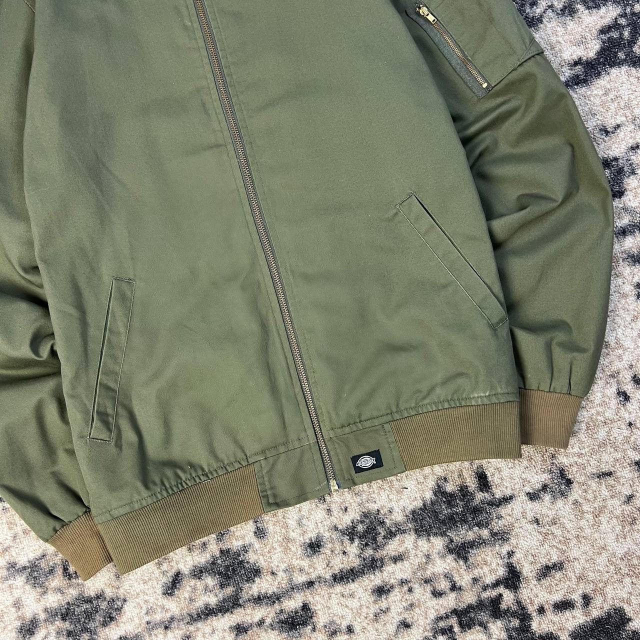 Dickies Dickies Tab Logo Vintage Zip Up Bomber Jacket Size US L / EU 52-54 / 3 - 3 Thumbnail