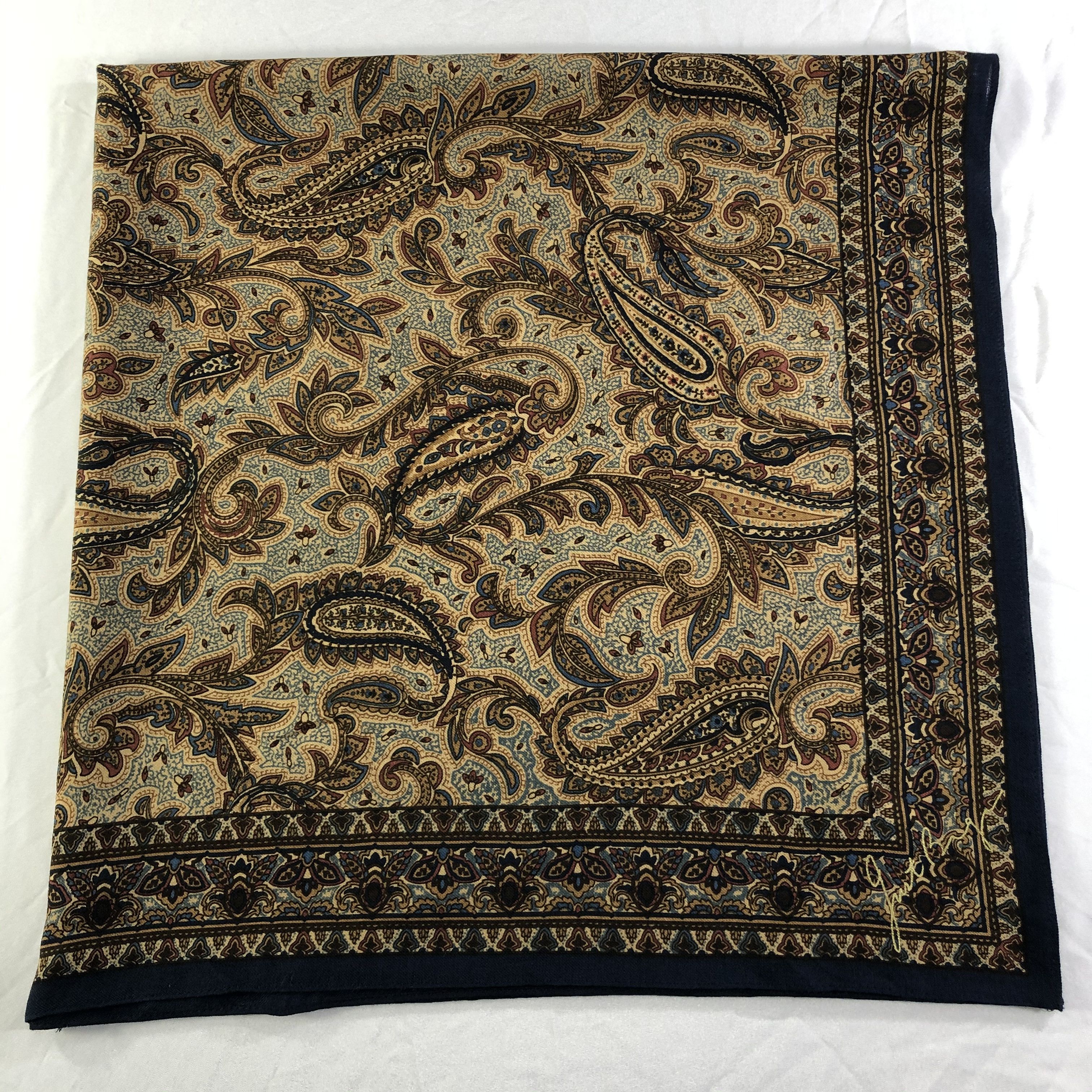 Vintage Vintage Silk Scarf Size ONE SIZE - 2 Thumbnail