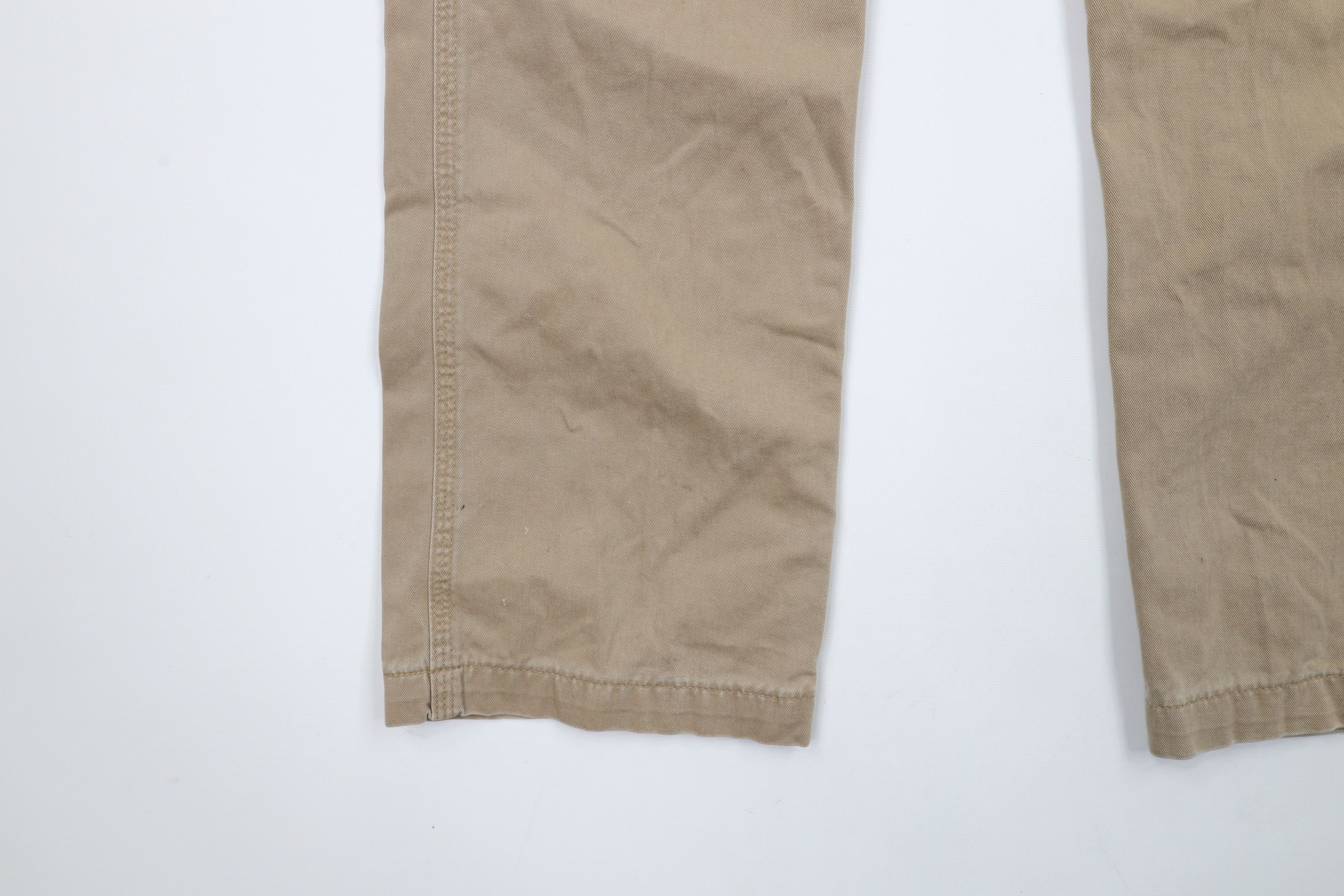 Carhartt × Vintage Vintage Y2K Carhartt Relaxed Fit Dungaree Pants Dark Khaki Size US 32 / EU 48 - 6 Thumbnail