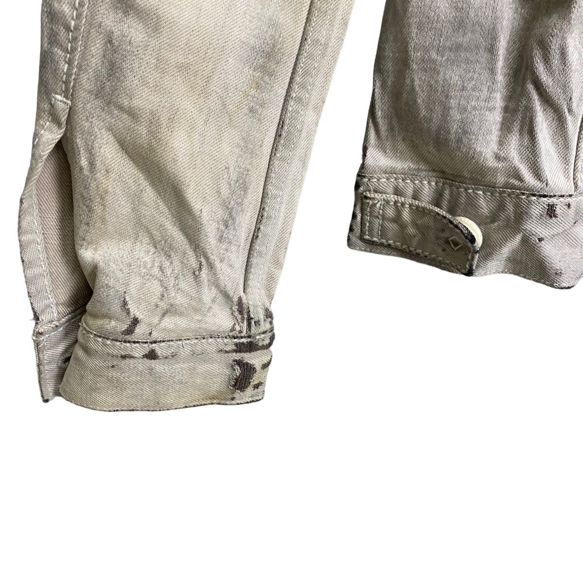 If Six Was Nine One Gravity distressed style denim trucker jacket Size US M / EU 48-50 / 2 - 8 Thumbnail