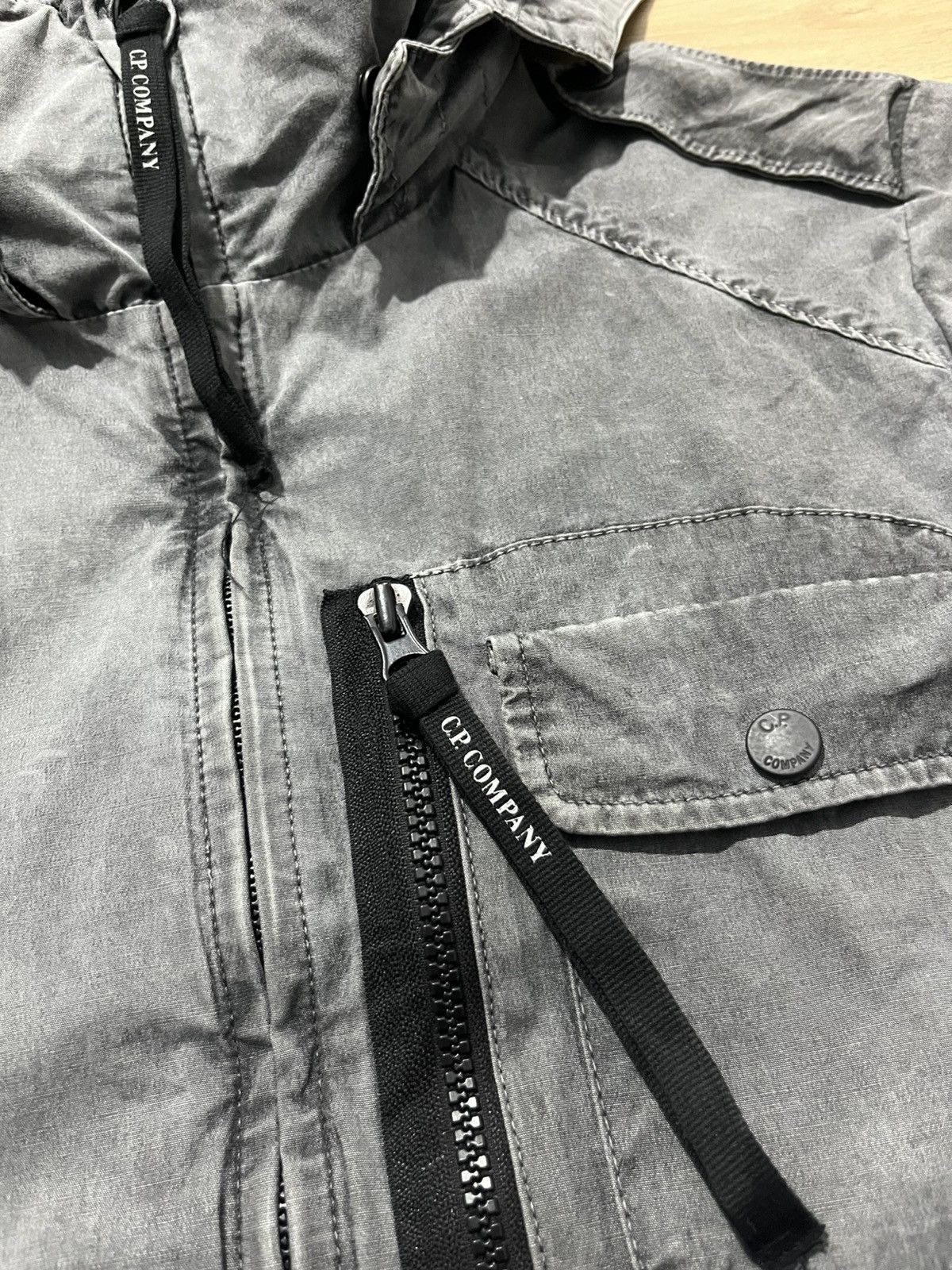 C.P. Company SS2014 CP Company Soft Shell Google Jacket black washed Size US M / EU 48-50 / 2 - 6 Thumbnail