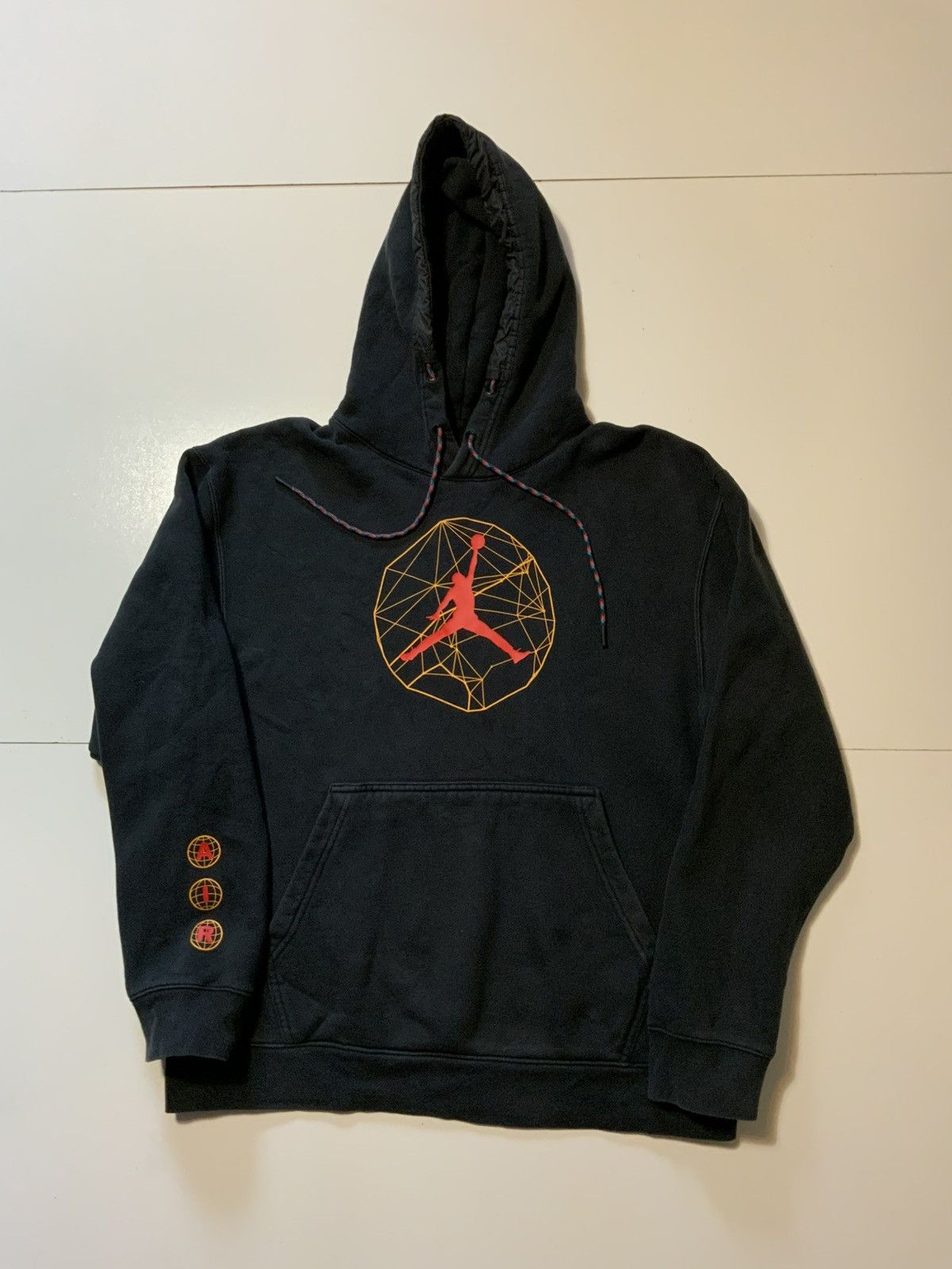 Jordan Brand Air Jordan Nike Jumpman 23 Black Graphic Retro Hoodie Size US L / EU 52-54 / 3 - 1 Thumbnail