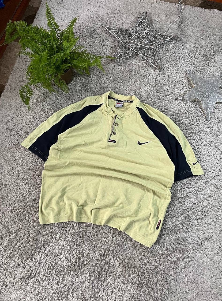 Nike × Vintage 90s Nike Vintage T-Shirt Streetwear Logo Swoosh Rare Size US XL / EU 56 / 4 - 1 Thumbnail