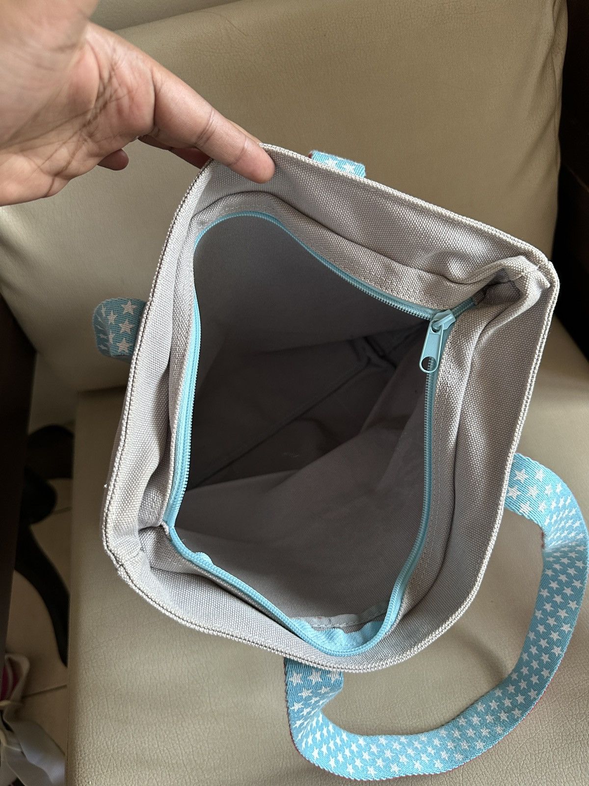 Angel Blue 2000s Angle Blue Tote Bag Size ONE SIZE - 7 Thumbnail