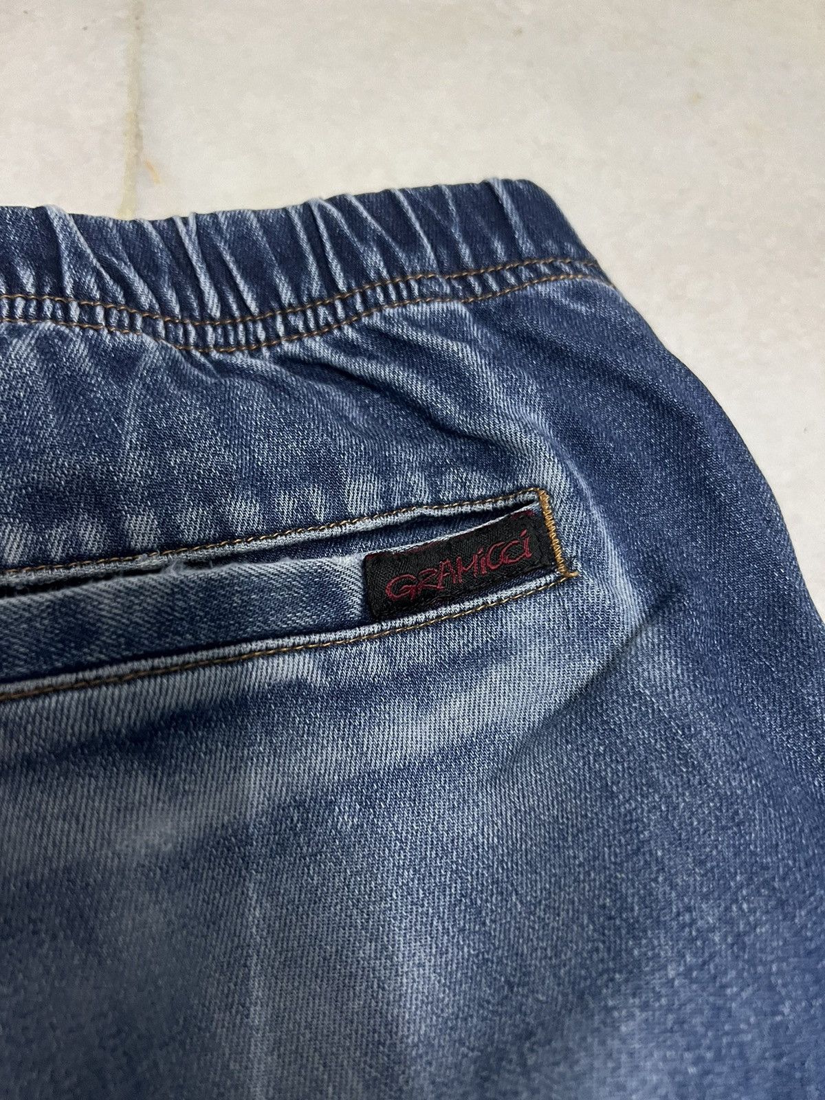 Gramicci × Japanese Brand GRAMICCI DISTRESSED JEANS Size US 31 - 8 Thumbnail