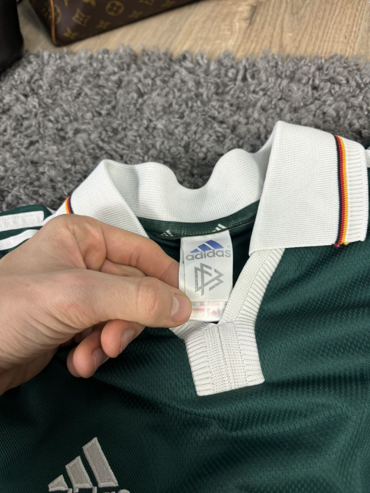 Adidas × Vintage Vintage Germany Adidas 2000/02 Jersey Away Football Shirt Size US XL / EU 56 / 4 - 9 Thumbnail