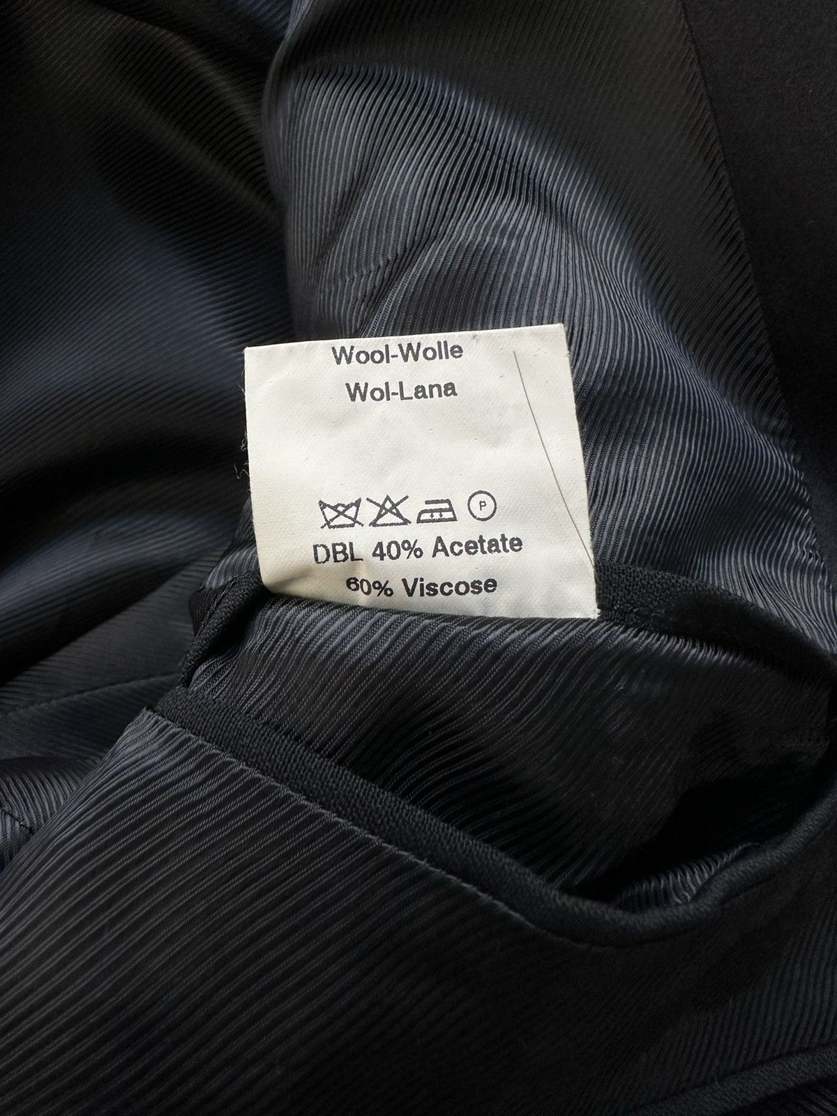 Kenzo Vintage KENZO Homme Wool Tuxedo Blazer Jacket size 52 Size 42R - 12 Thumbnail