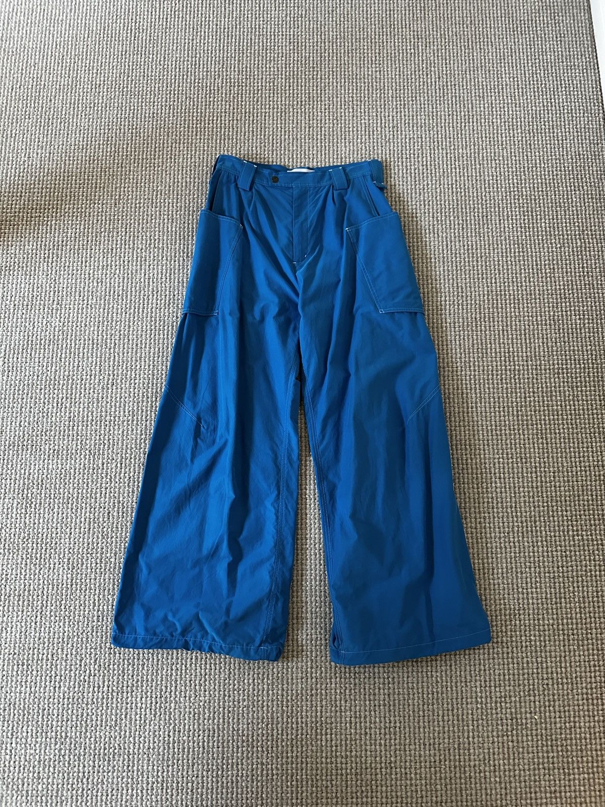 Kiko Kostadinov Kiko kostadinov aw23 meno trousers blue