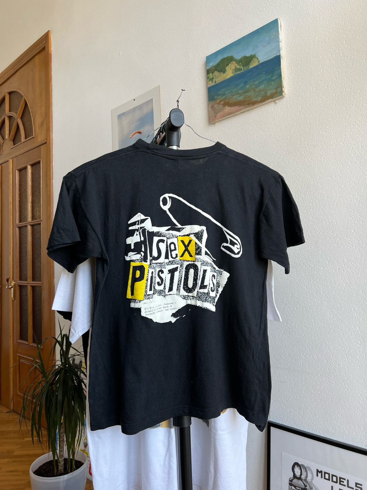 Band Tees × Vintage Vintage 90s Sid Vicious Sex Pistols Punk Band Tee Size US M / EU 48-50 / 2 - 2 Thumbnail